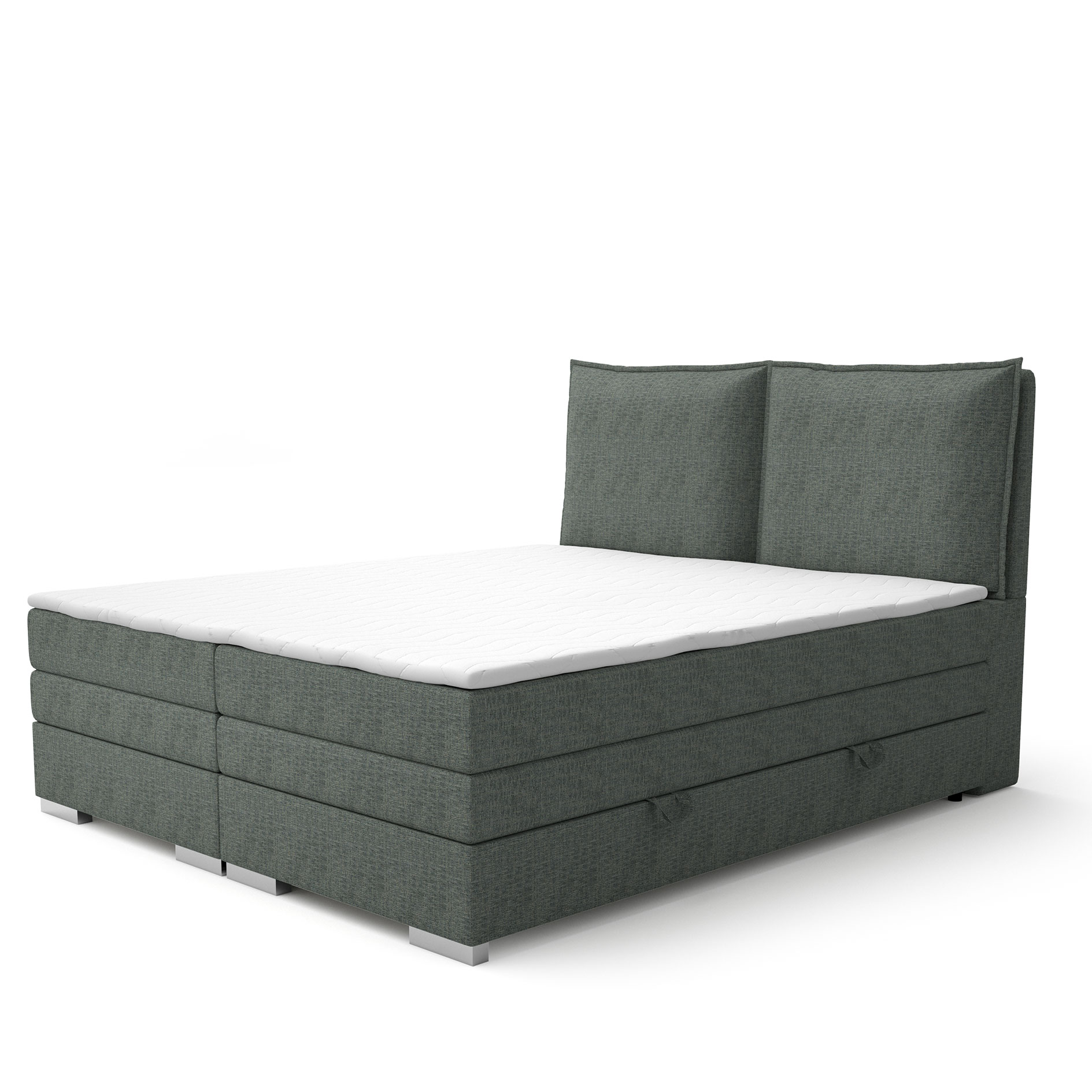 Boxspringbett - elephant - H3 - 140x200 cm
