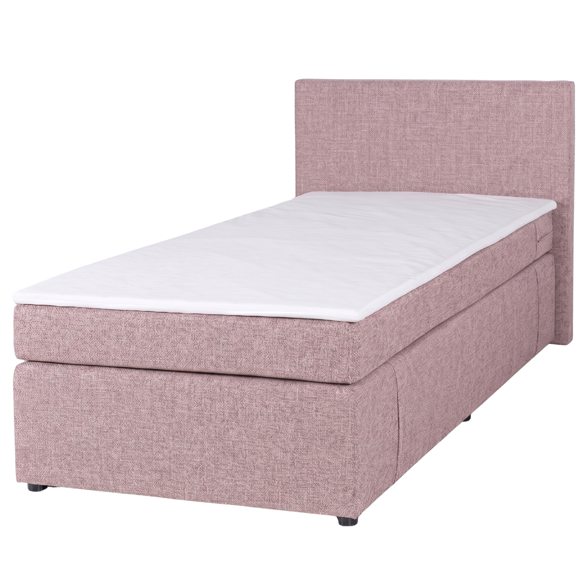 Boxspringbett - flamingo - H3 - 90x200 cm