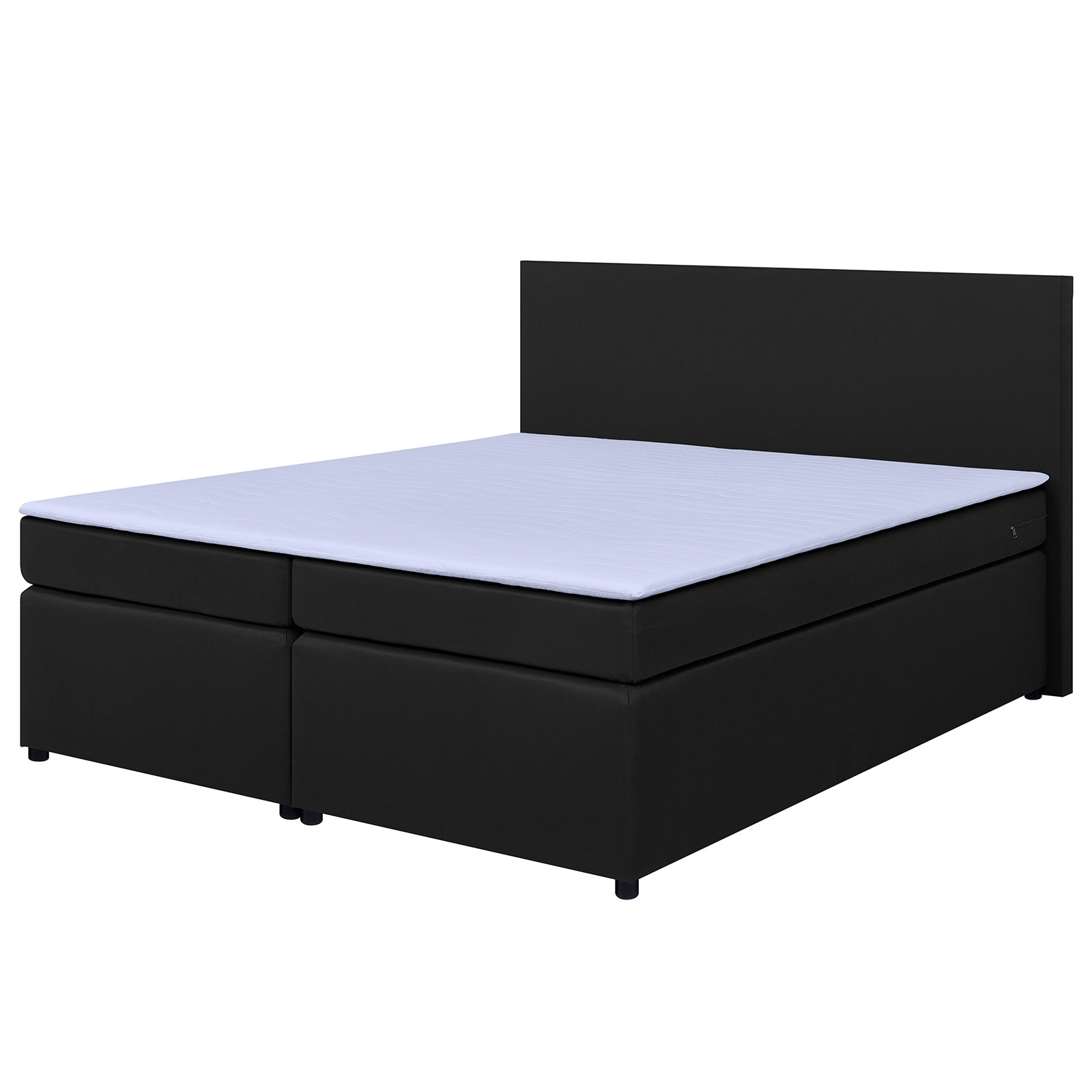 Boxspringbett - graphite - H3 - 180x200 cm