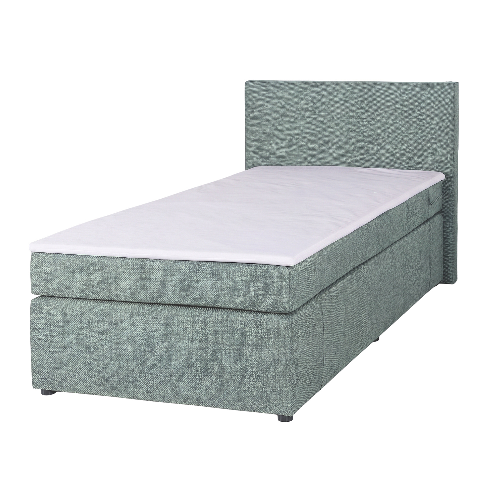 Boxspringbett - mint - H3 - 90x200 cm