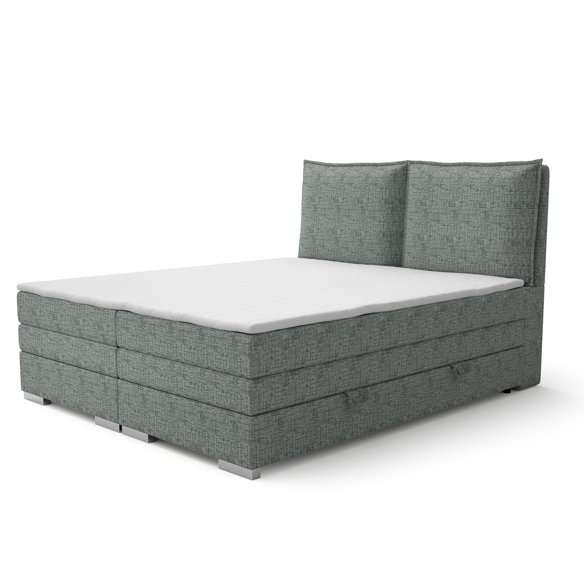 Boxspringbett - mouse - H3 - 180x200 cm