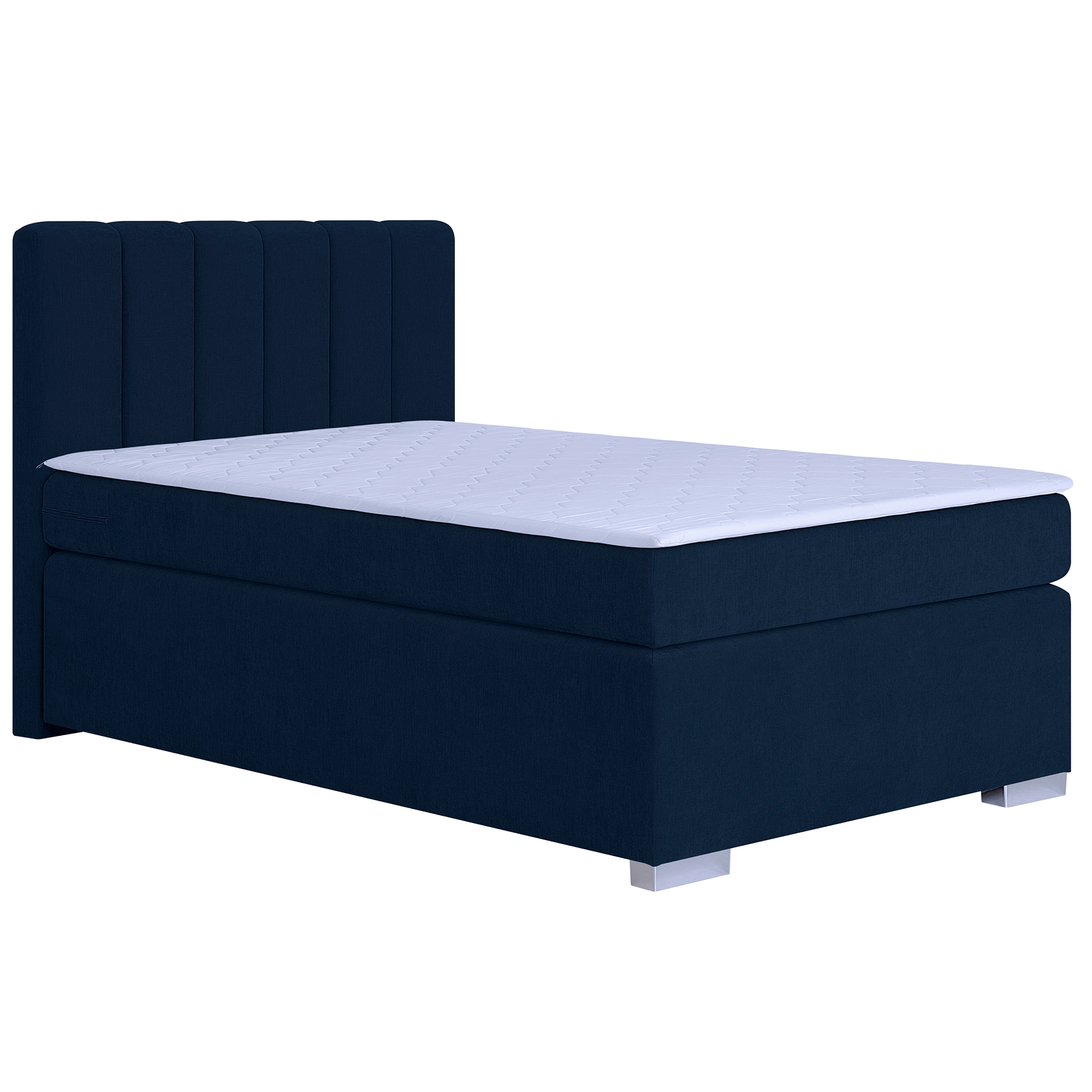 Boxspringbett - night sky - Federkernmatratze - mit Topper - 120x200 cm