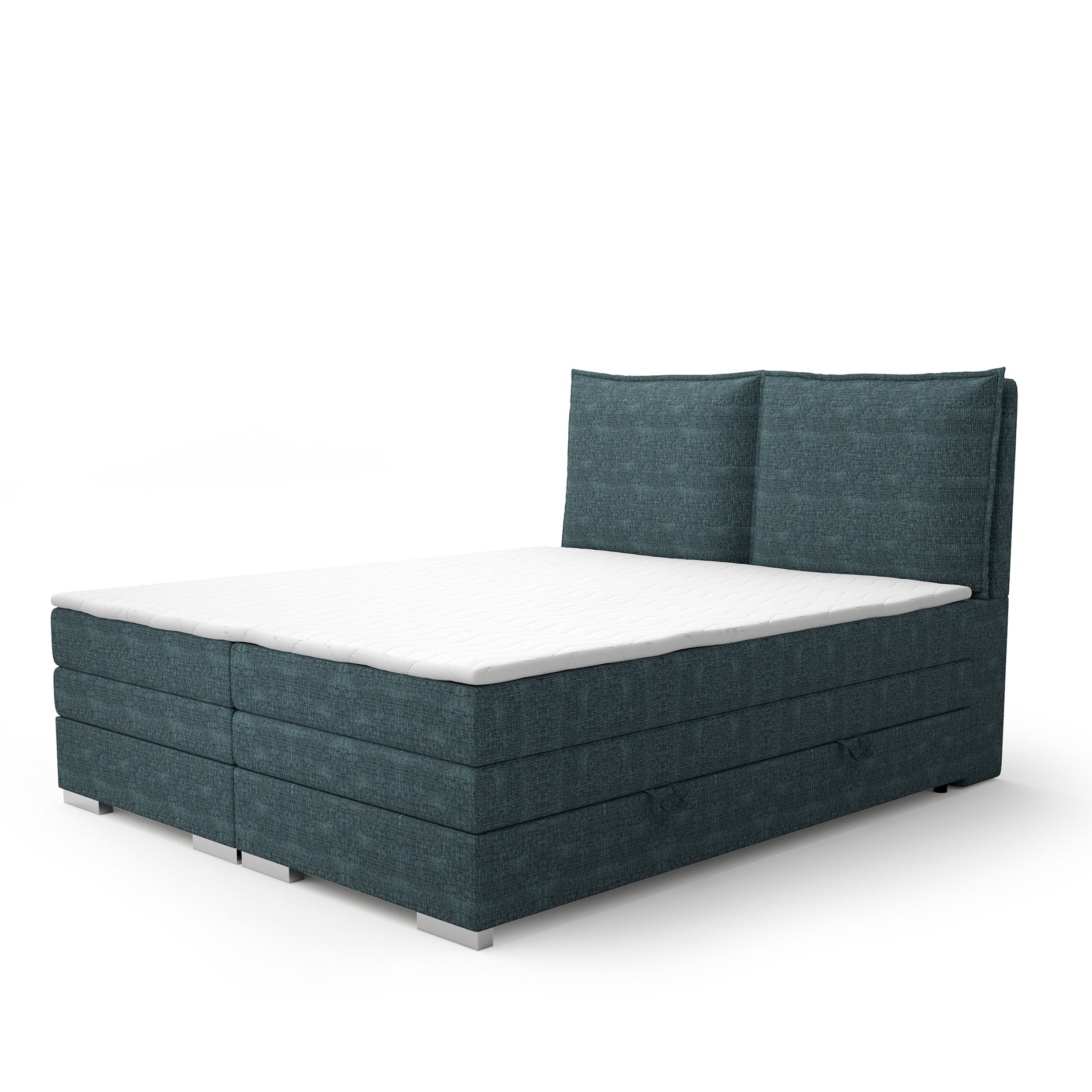 Boxspringbett - ocean - H3 - 180x200 cm