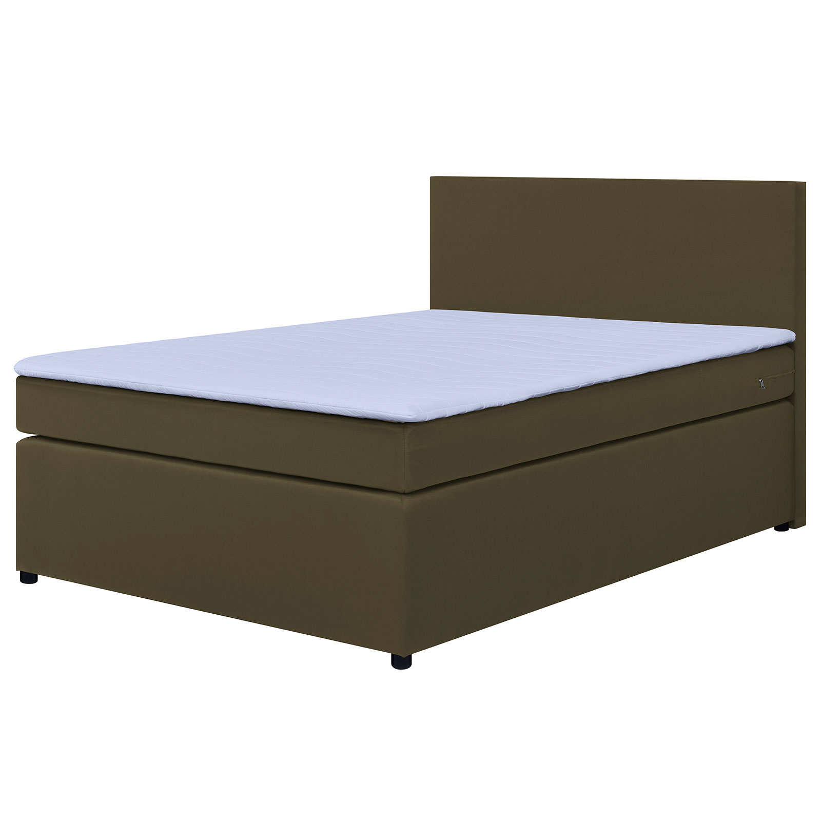 Boxspringbett - sand - H3 - 140x200 cm