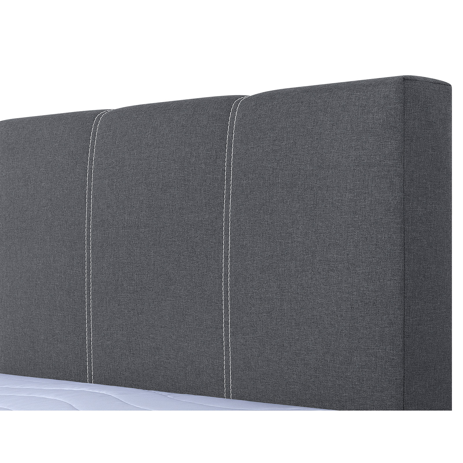 Boxspringbett - silver- H3 - Bonell-Federkern - 140x200 cm | Online bei ...