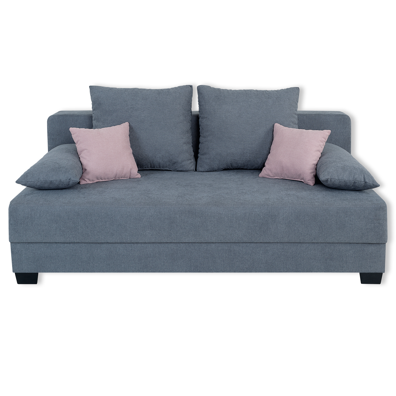 NEU outlets Boxspring-Schlafsofa Dingo Grau 202 cm breit 110 cm tief