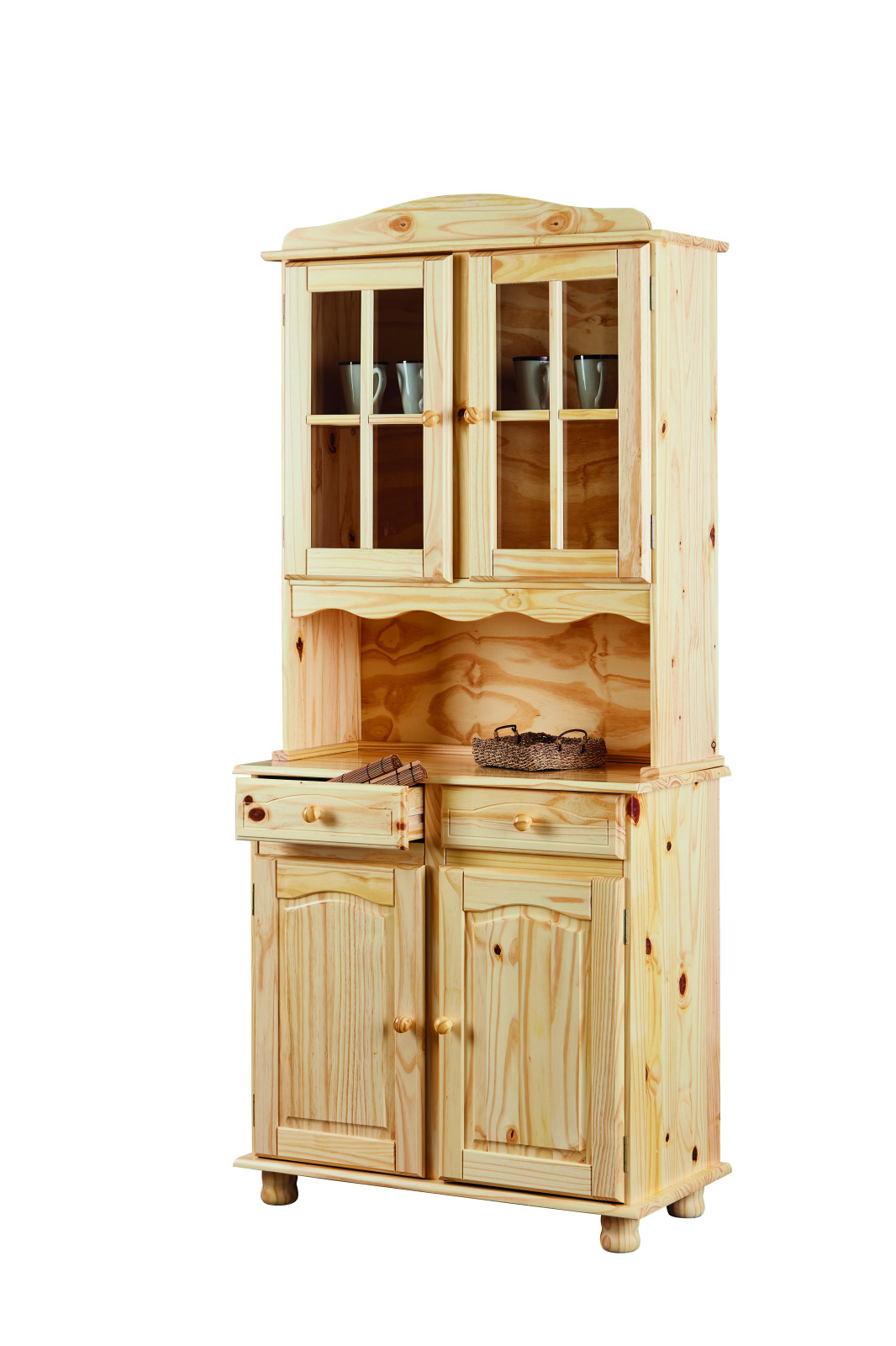 Buffetschrank ALICANTE - Kiefer massiv - 88 cm