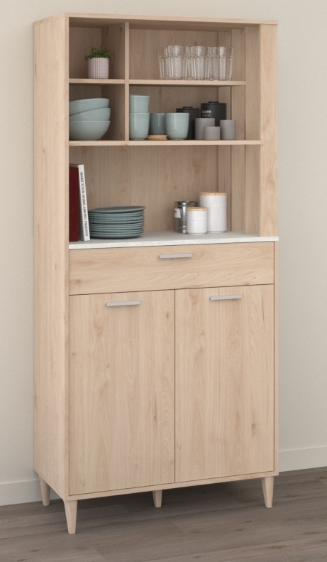 Buffetschrank GALA 11 - Jackson Eiche - Beton-Optik