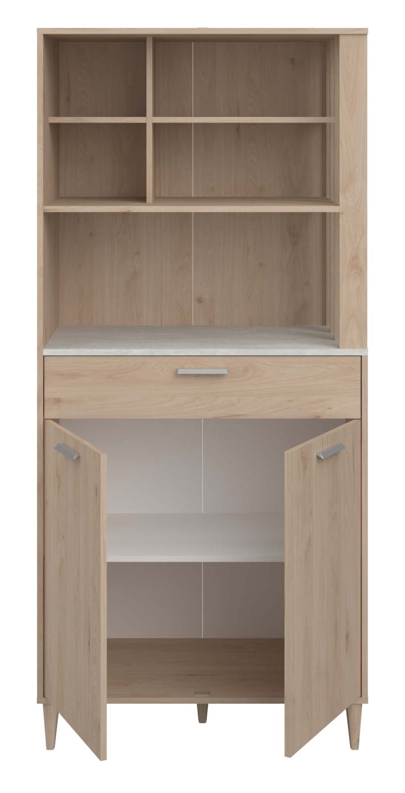 Buffetschrank GALA 11 - Jackson Eiche - Beton-Optik