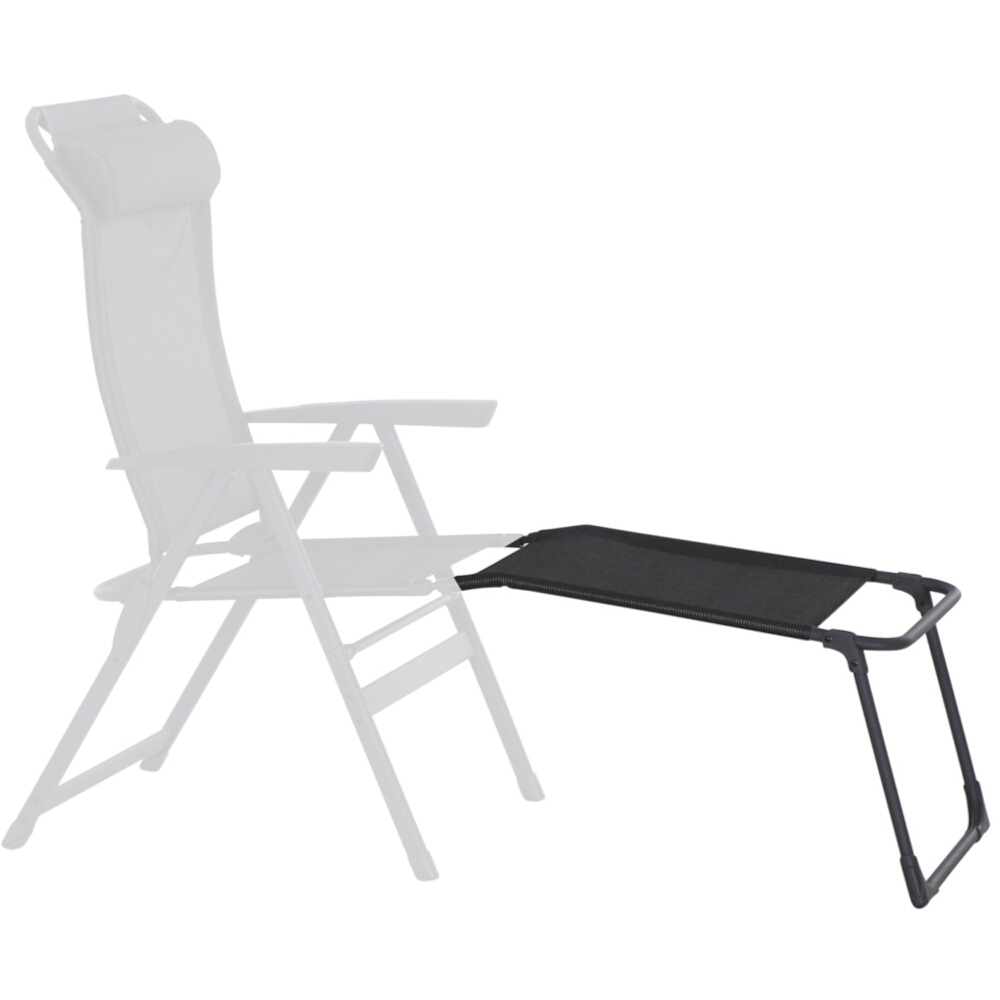 Camping Fußteil COMFORT - anthrazit - 65 cm breit