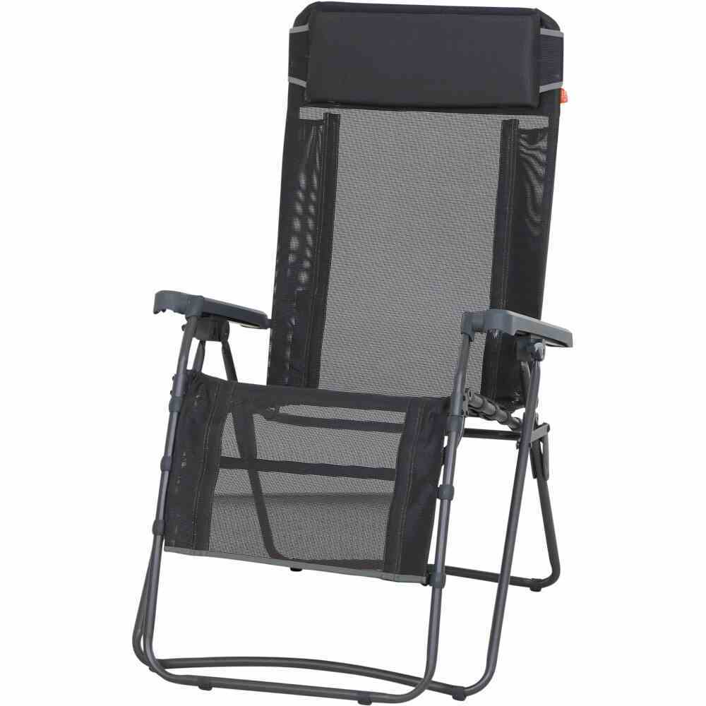 Camping-Stuhl RELAX COMFORT - anthrazit - Klappautomatik