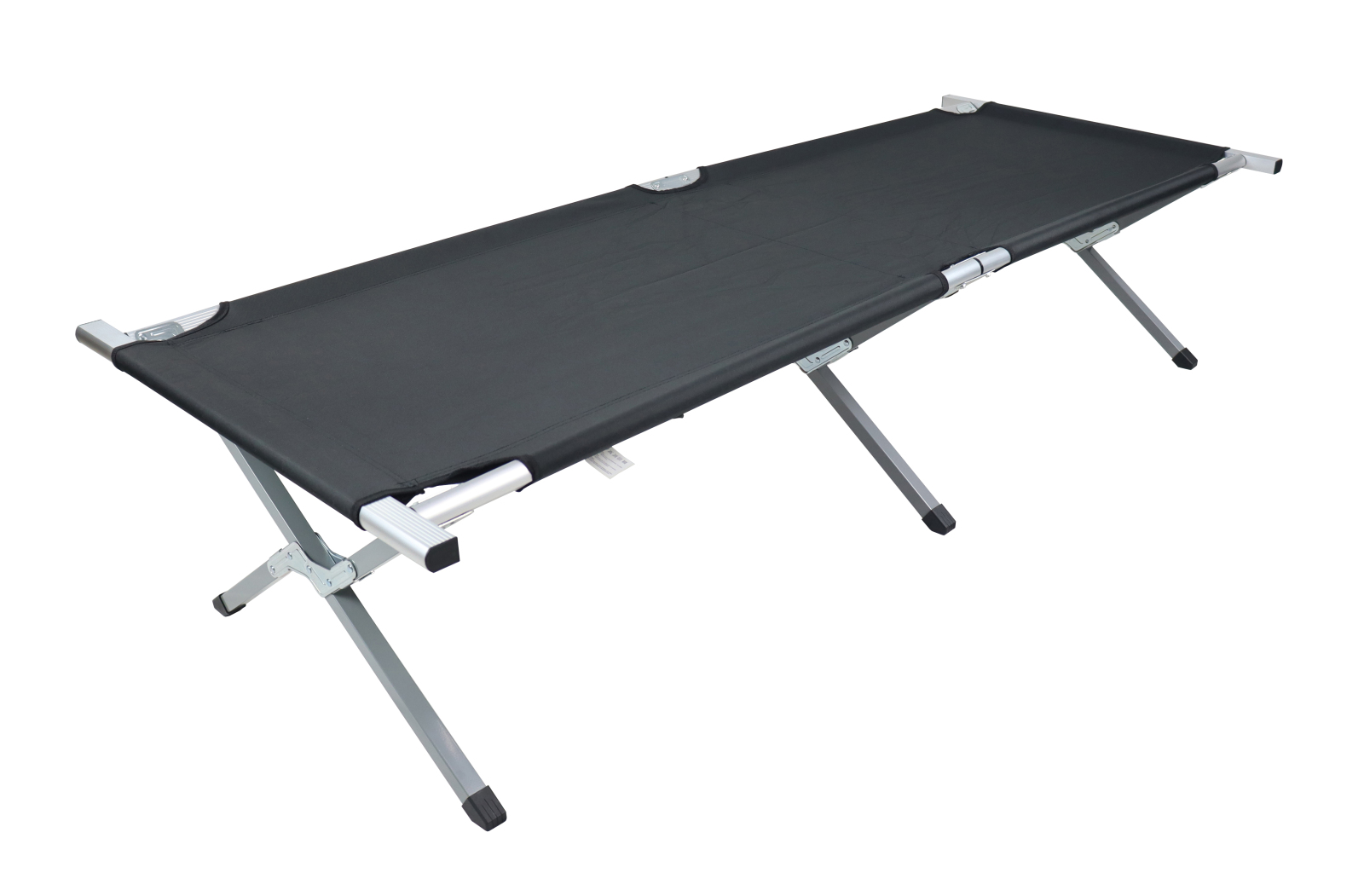 Campingbett TOSALI M - schwarz - 63x190 cm