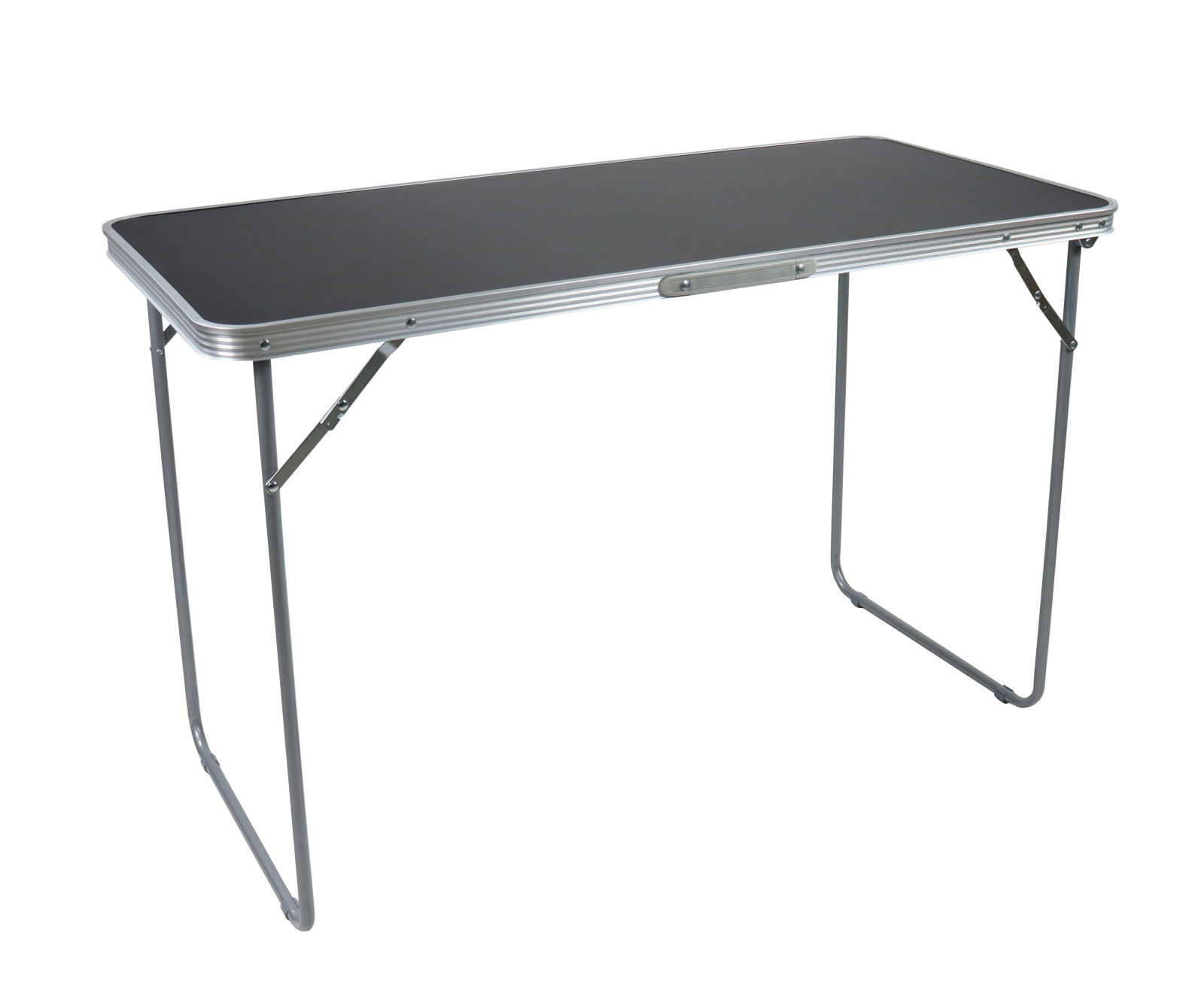 Campingtisch GALDAS L - schwarz - 110x53 cm