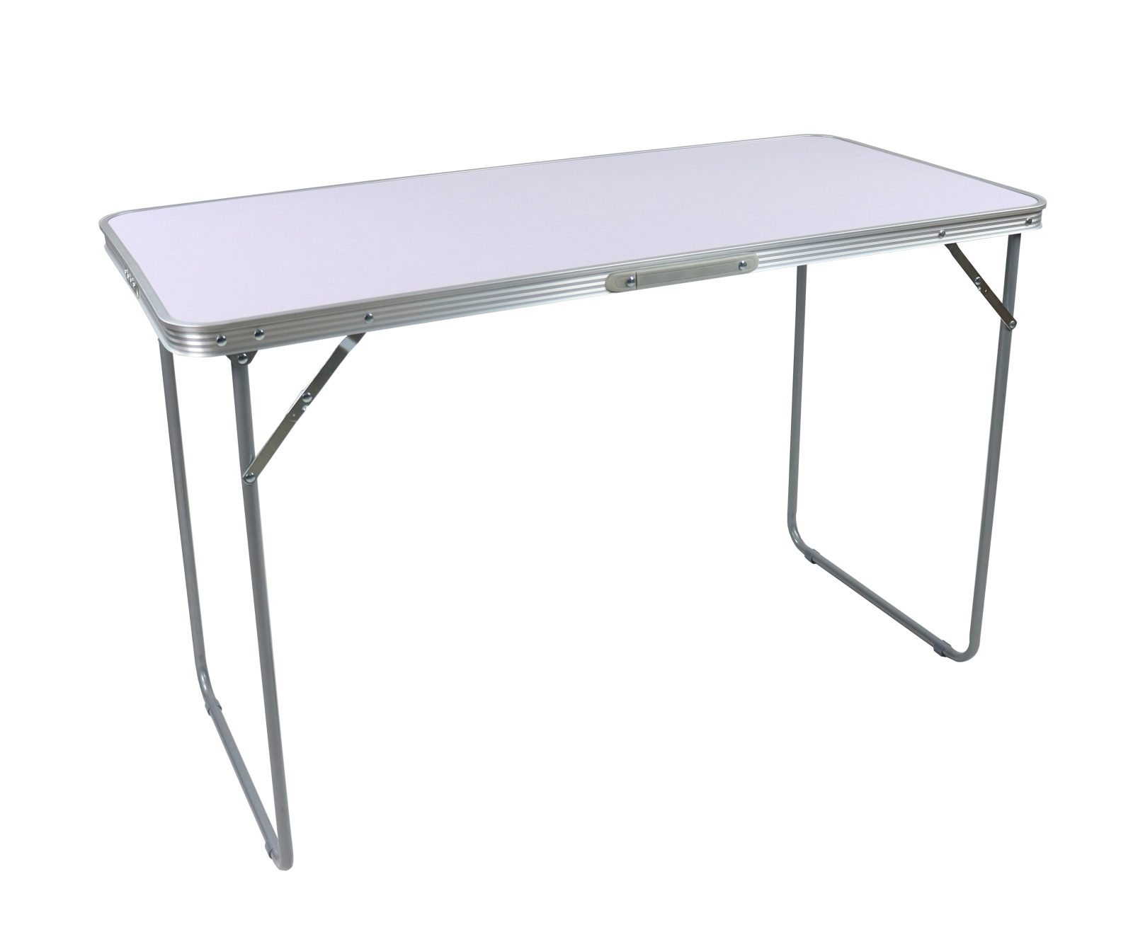 Campingtisch GALDAS L - weiß - 110x53 cm