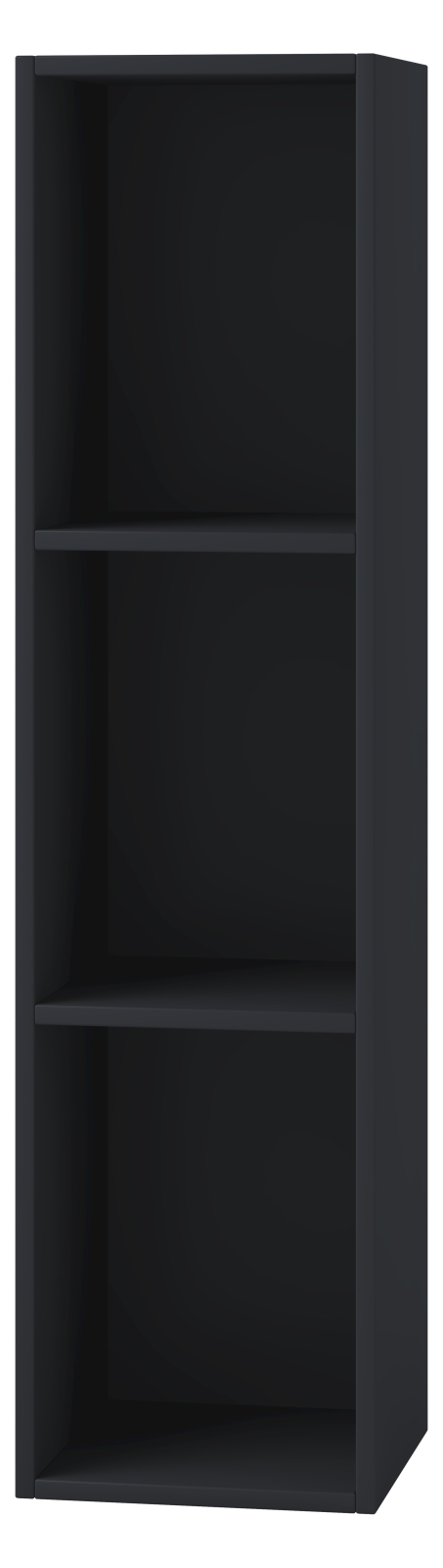 CD/DVD-Sammel-Regal MENDAS - schwarz - 3-Fach - 34 cm