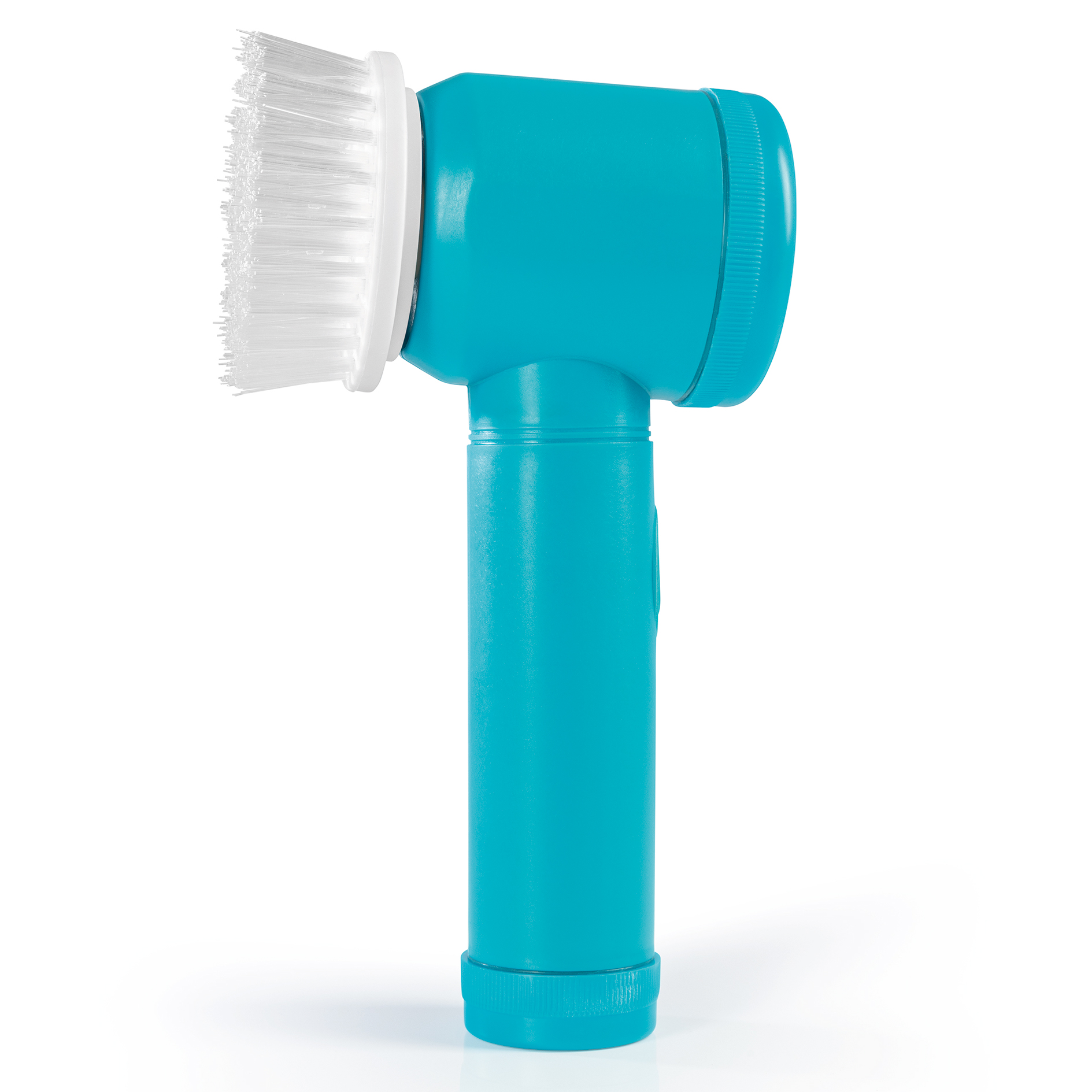 CLEANMAXX Akku-Reinigungsbürste 16482 - blau-weiß - 7-teilig