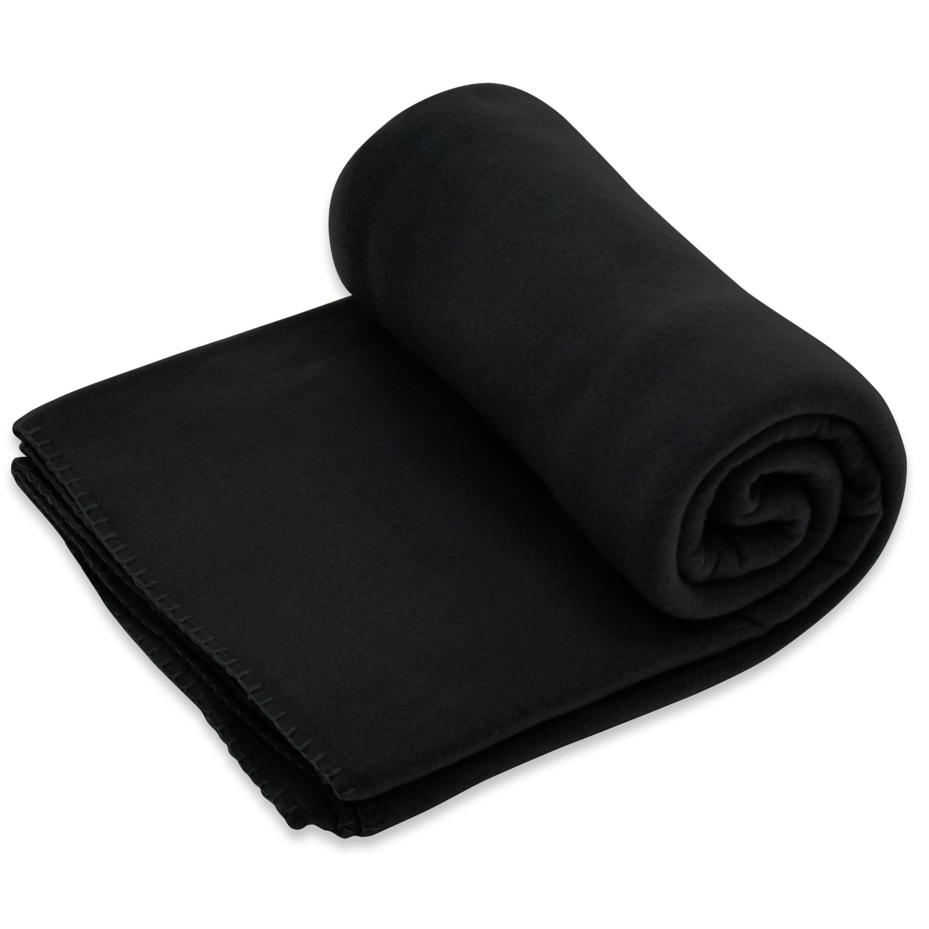 clever pick Fleecedecke - schwarz - 130x160 cm