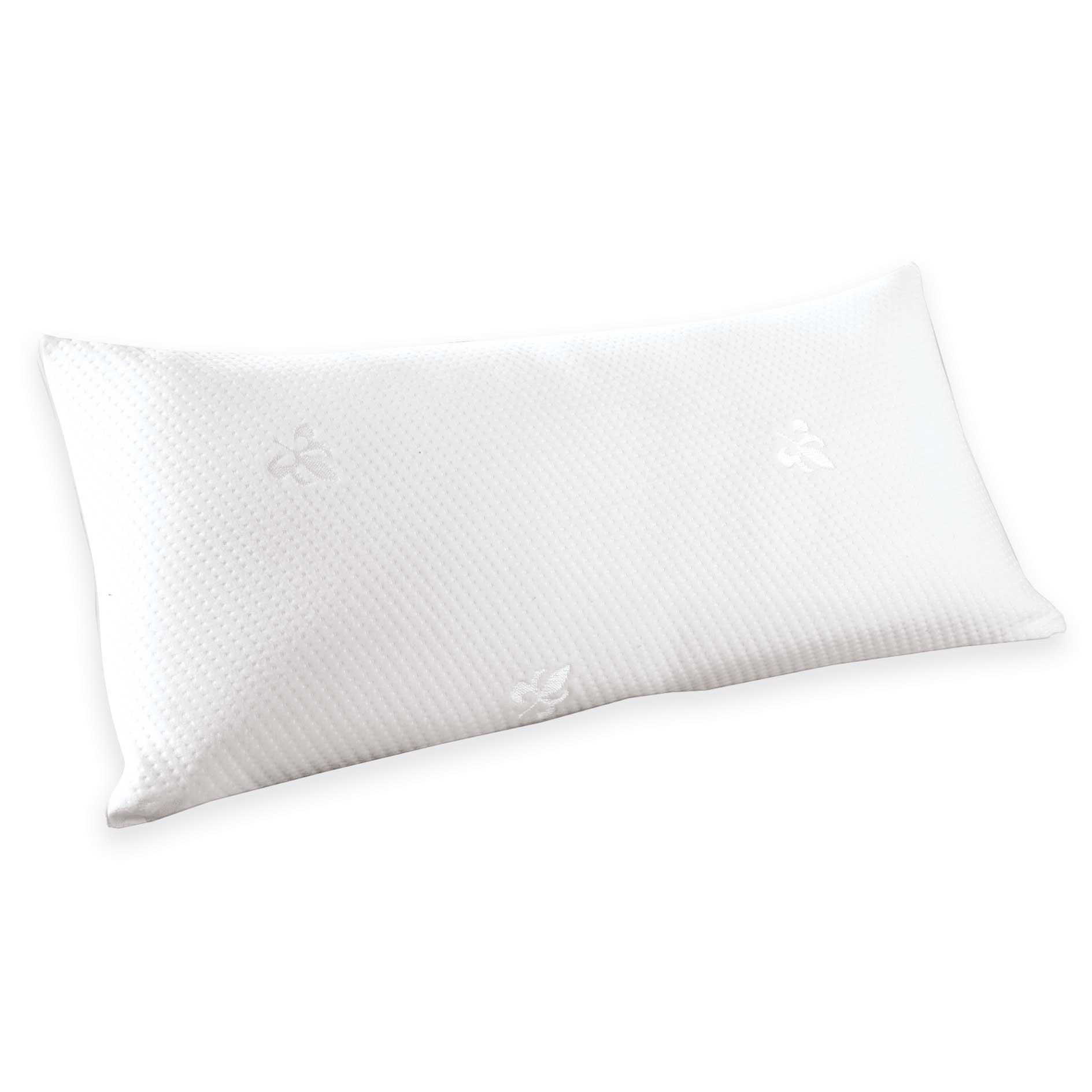 clever pick Nackenstützkissen - weiß - Memory-Schaum - 80x40 cm