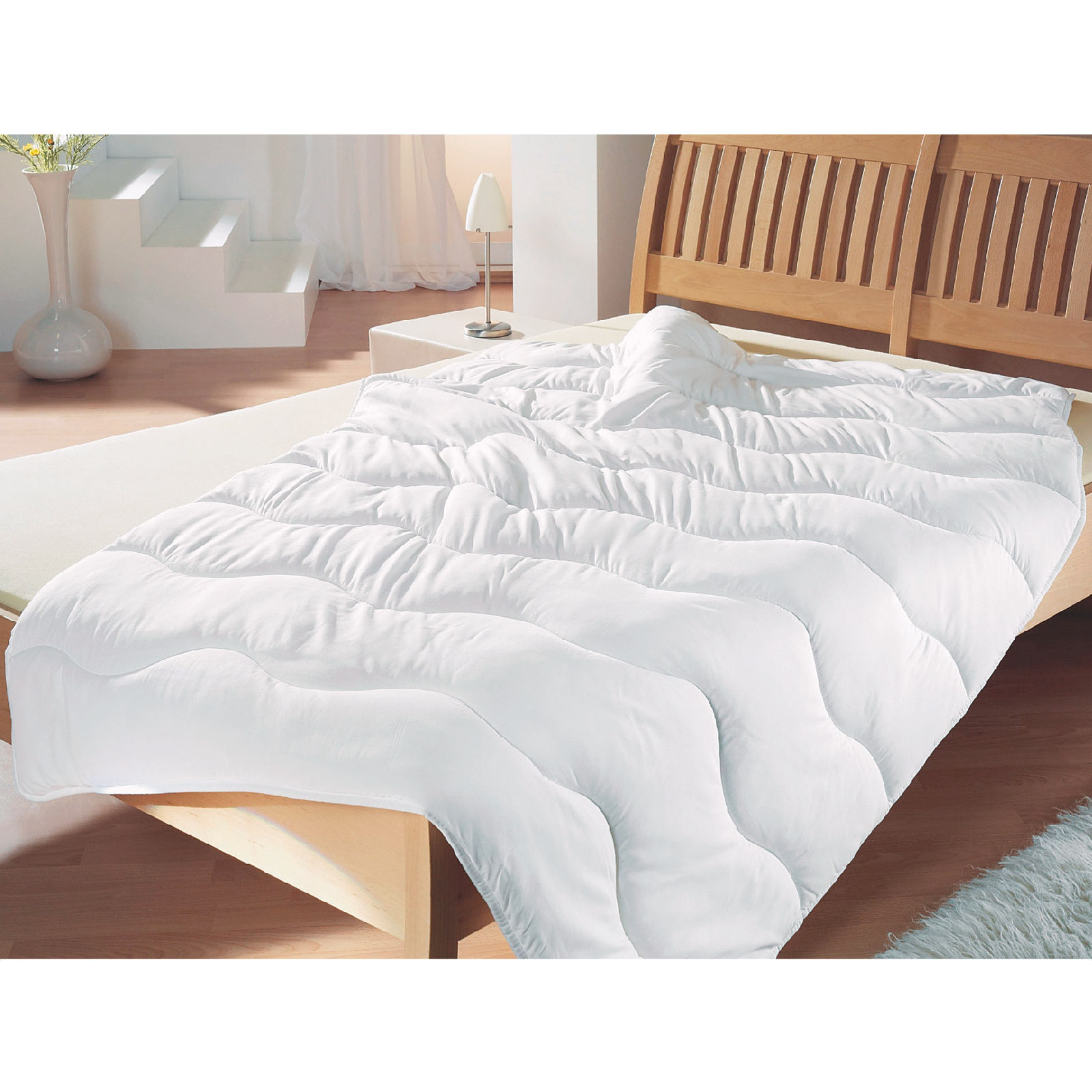 clever pick Steppbett-Bettdecke - Microfaser - angenehm leicht -135x200 cm