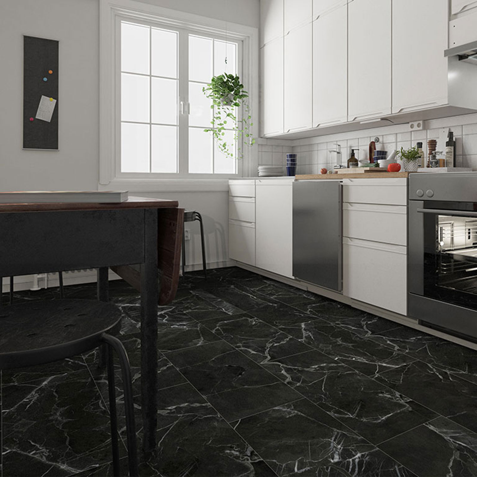 ClickVinyl schwarz MarmorOptik 5 mm Online bei ROLLER kaufen