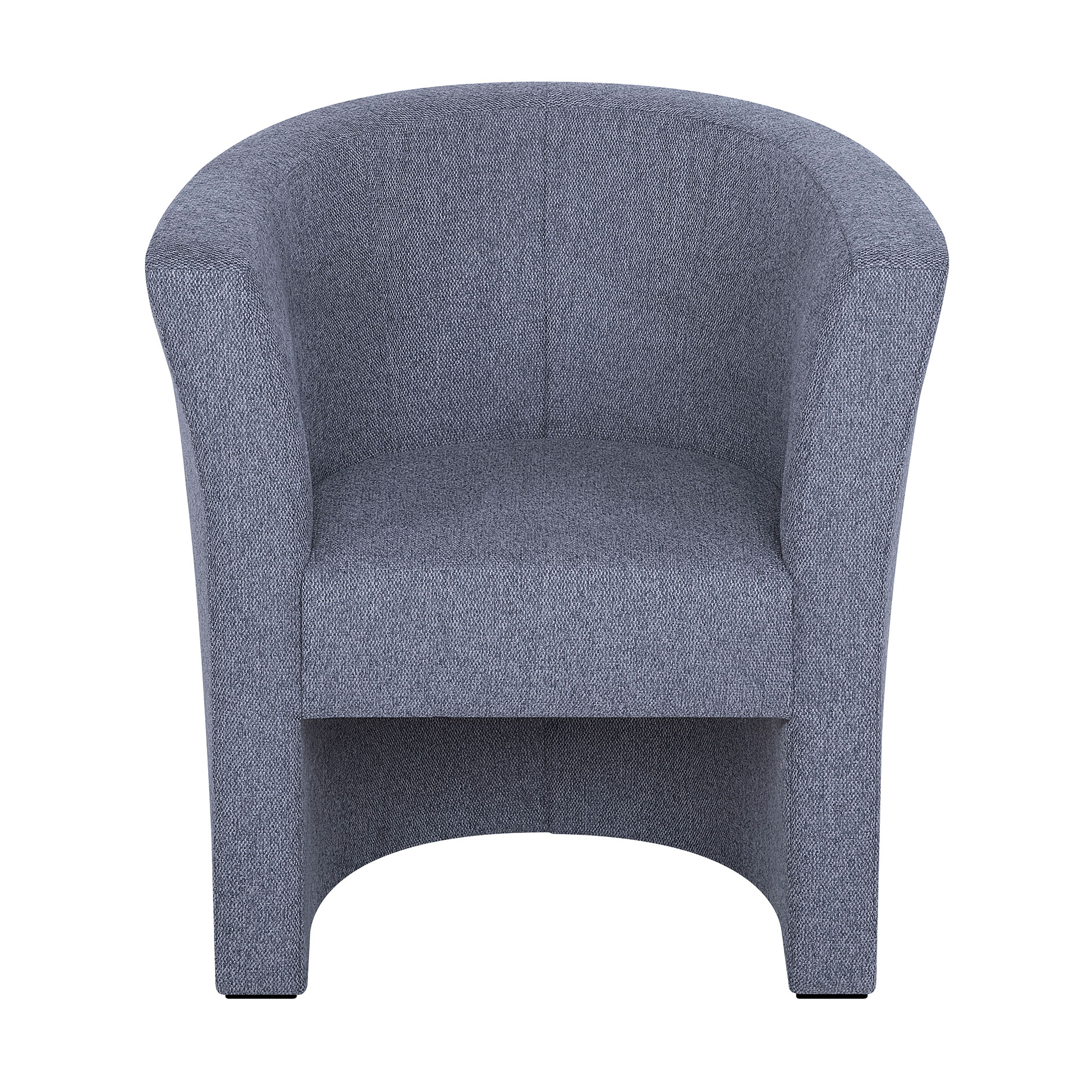 Cocktailsessel - grau - 76 cm hoch