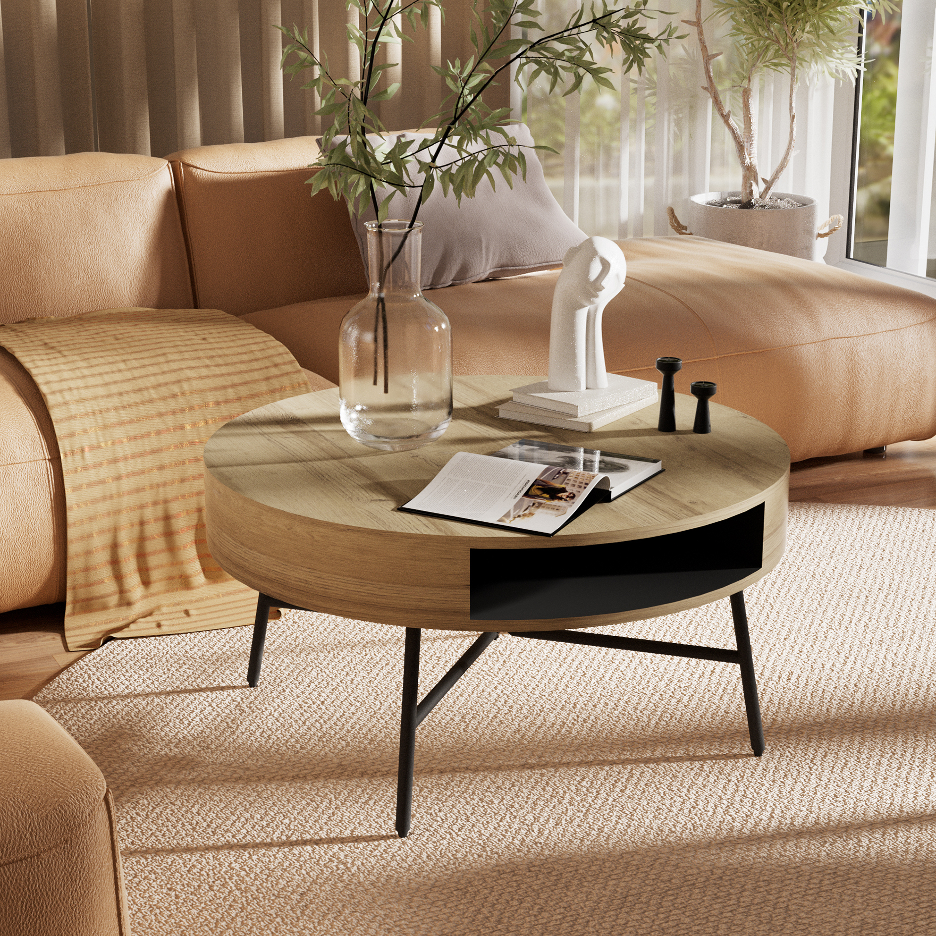 Couchtisch - Artisan Eiche