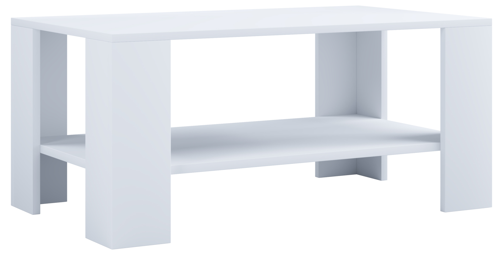 Couchtisch DALUS - weiß - 90 cm