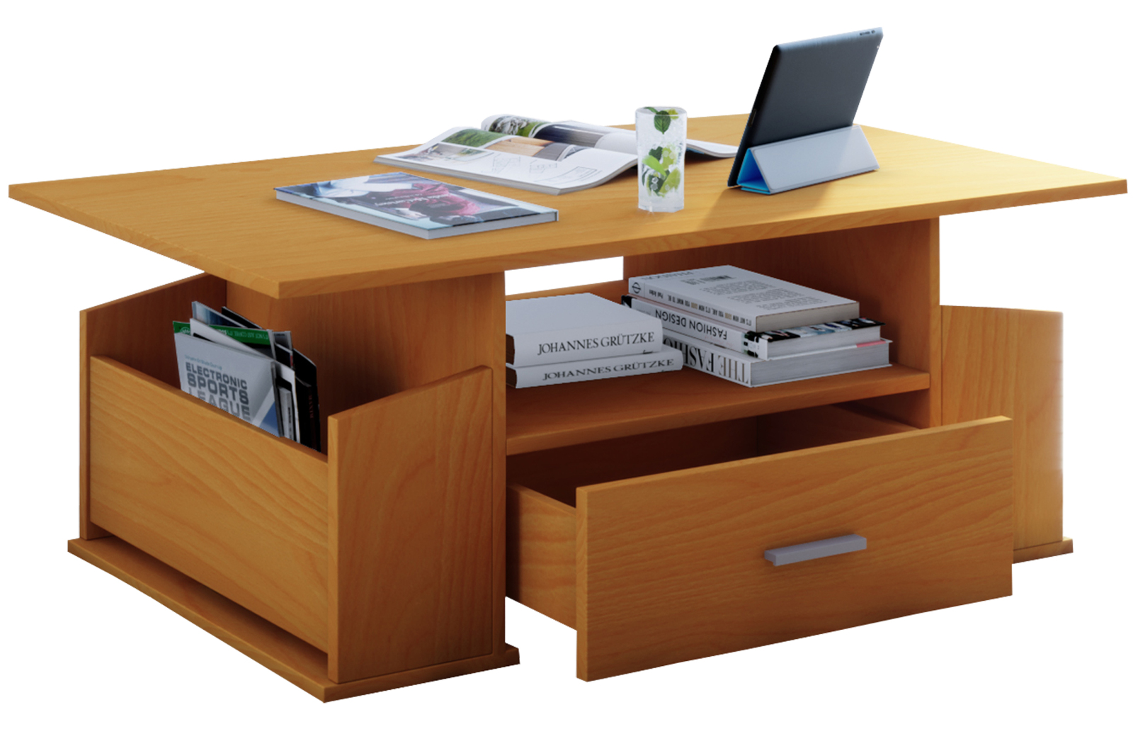Couchtisch JUNATA - Buche - 110 cm breit