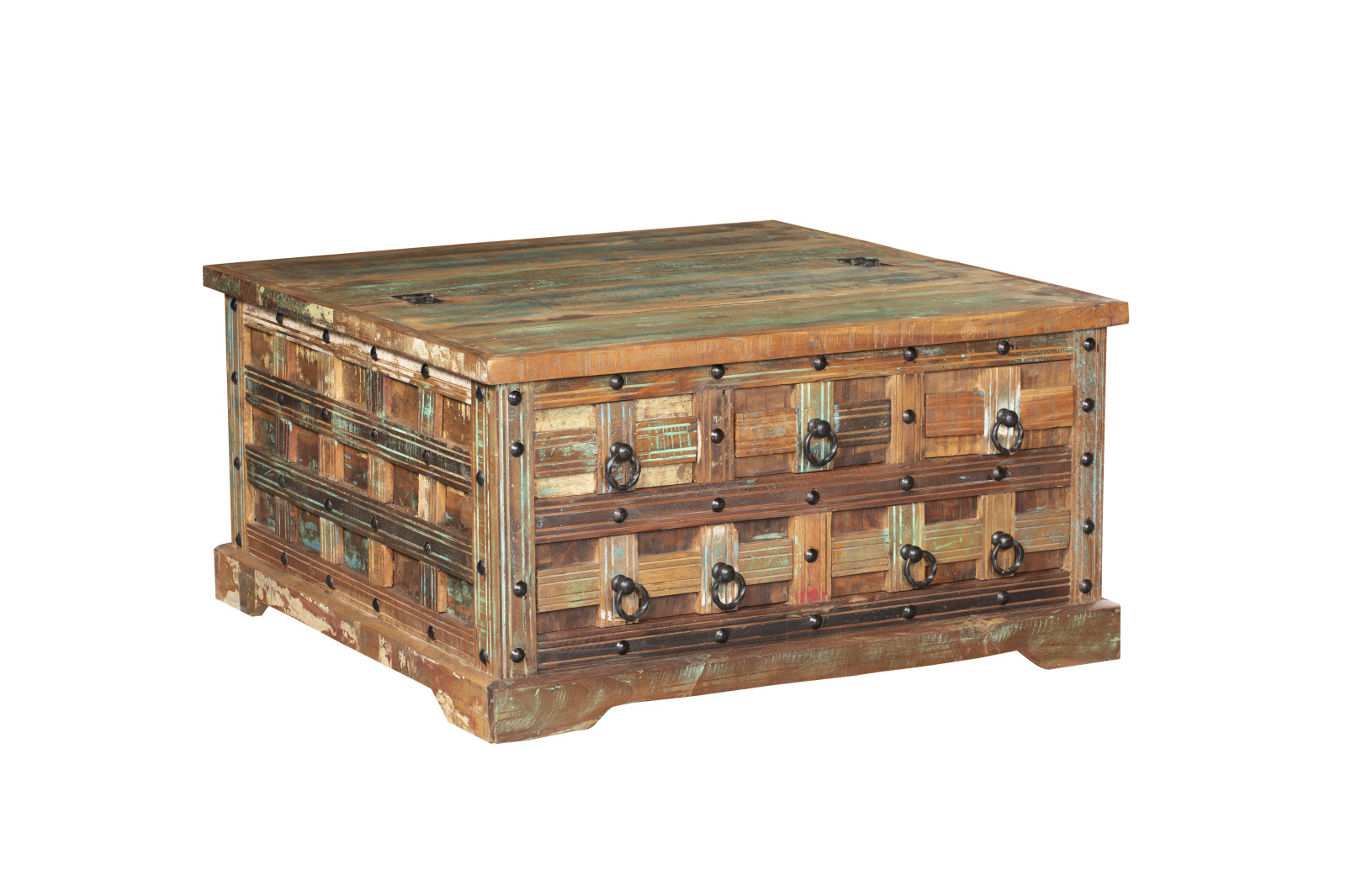 Couchtisch KALANKA - braun - 90 cm