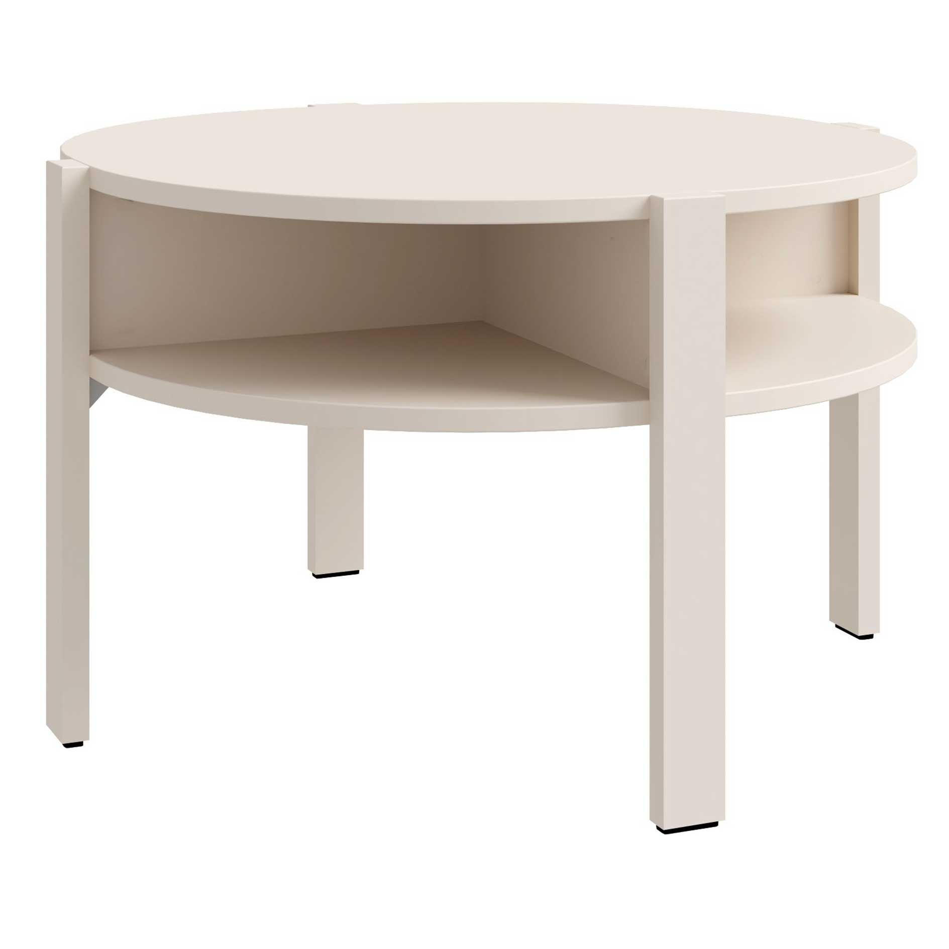 Couchtisch - sand - Ø 74 cm
