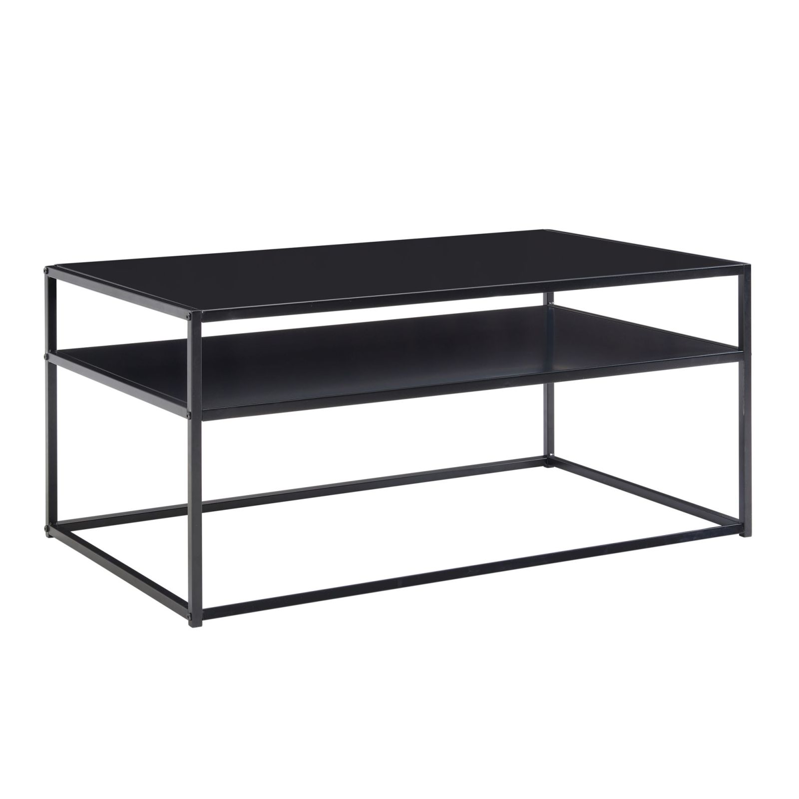 Couchtisch - schwarz - 100 cm