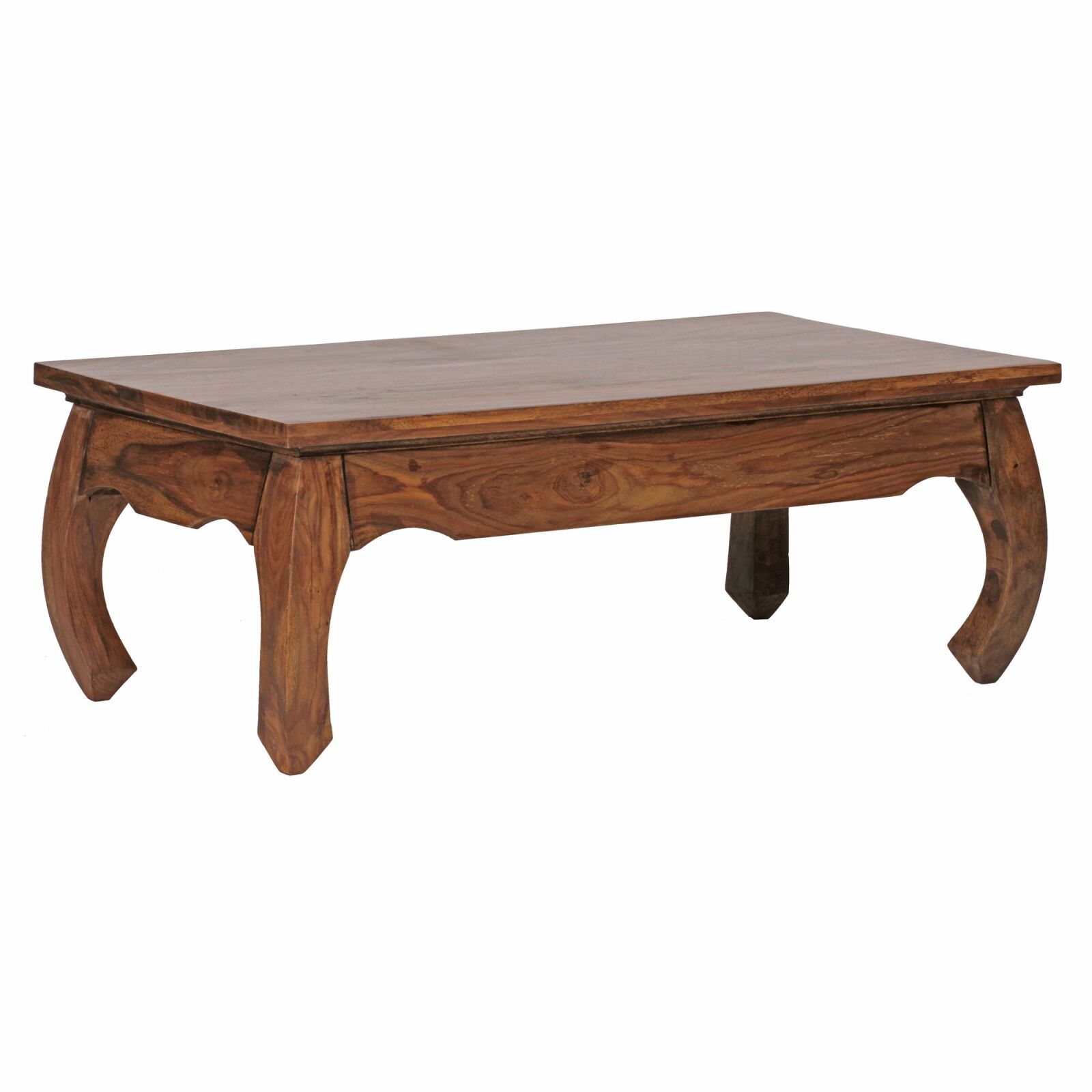 Couchtisch - Sheesham massiv gebeizt - 110x60 cm