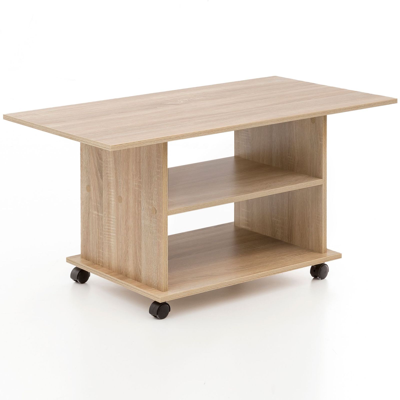 Couchtisch - Sonoma Eiche - 2 Ablagen - 95 cm
