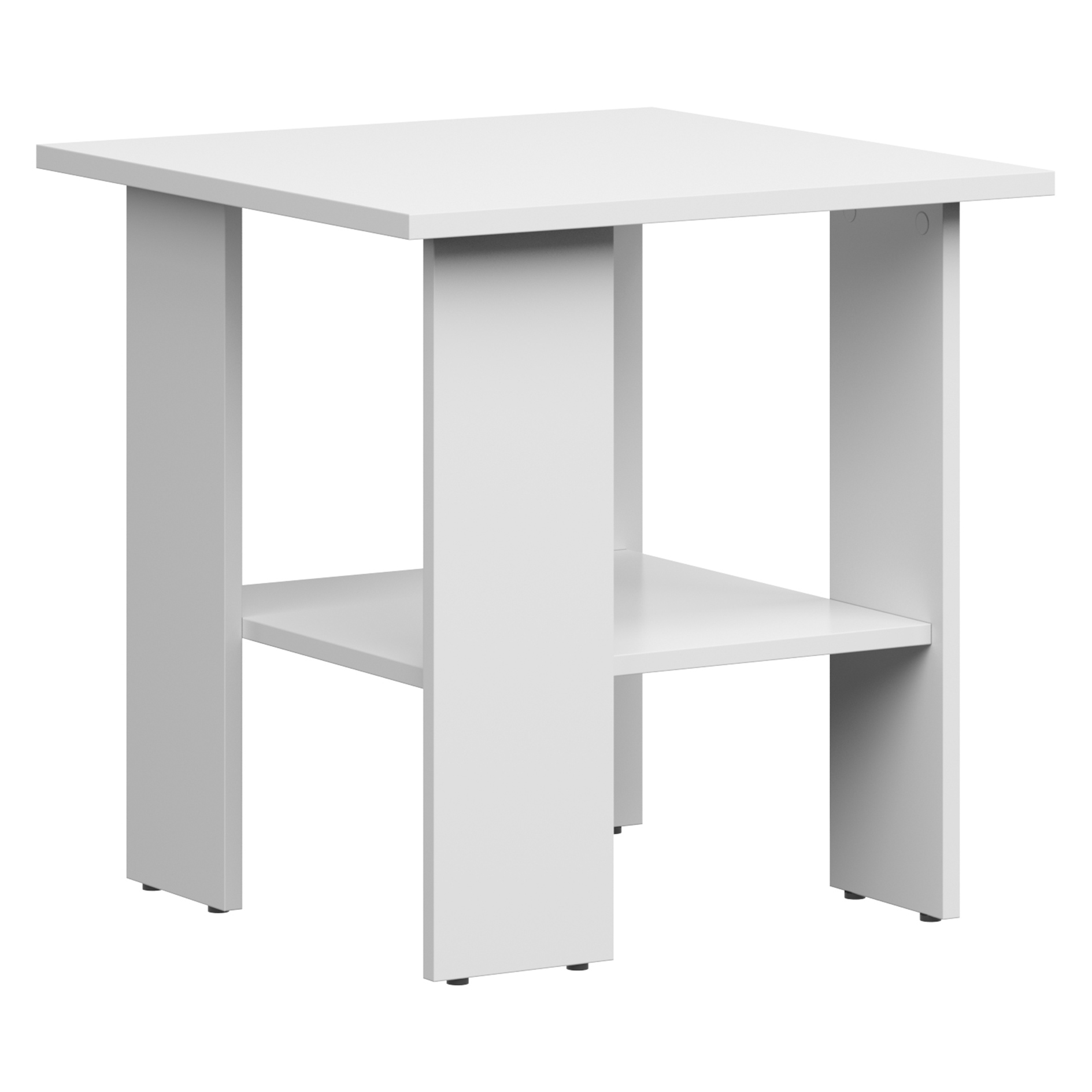 Couchtisch - weiß matt - 55 cm