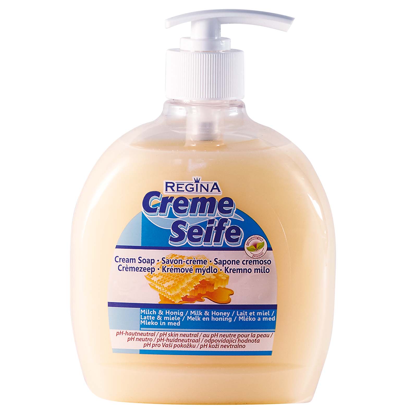 Cremeseife - Spenderflasche - Milch-Honig