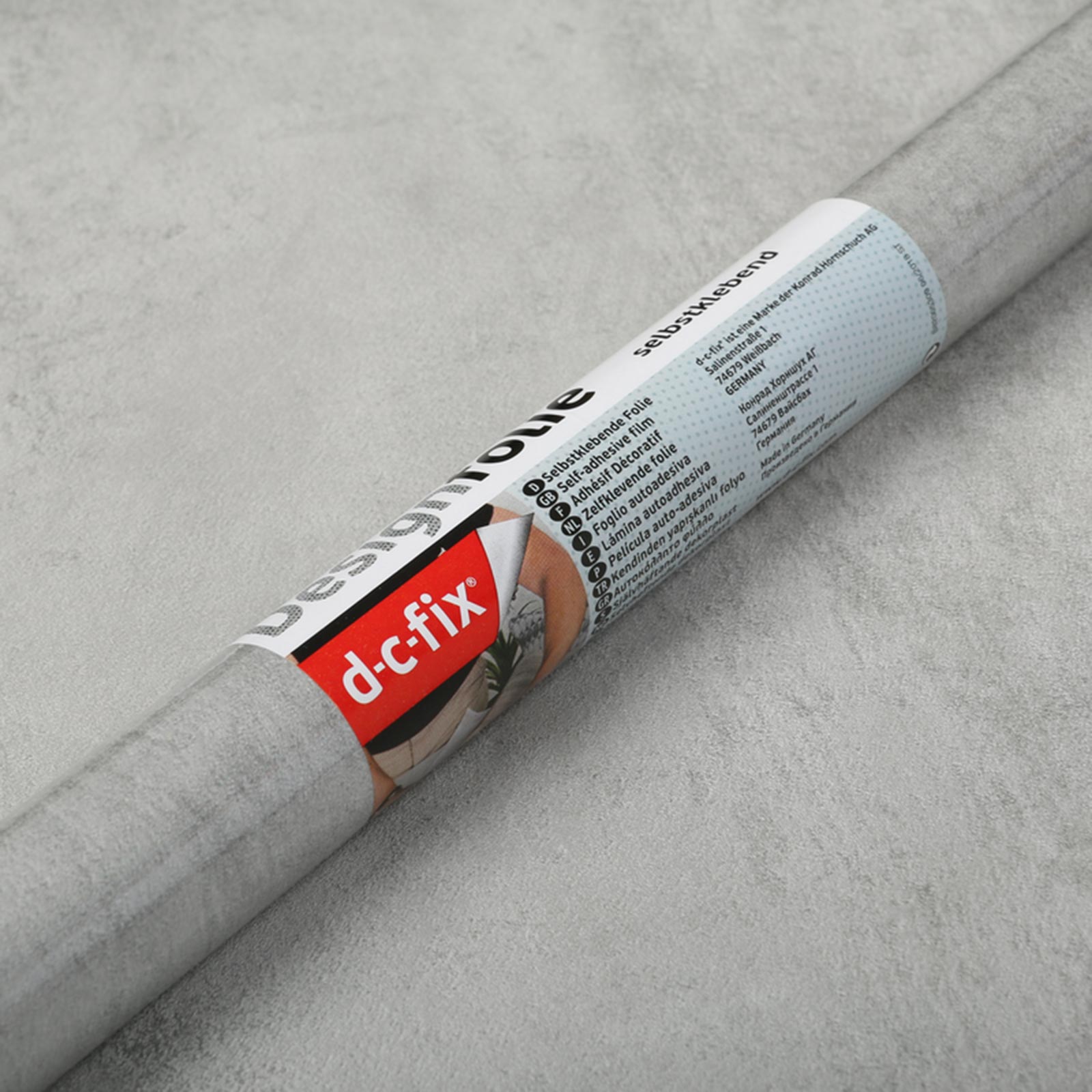 d-c fix Klebefolie - grau - Concrete - 90x200 cm