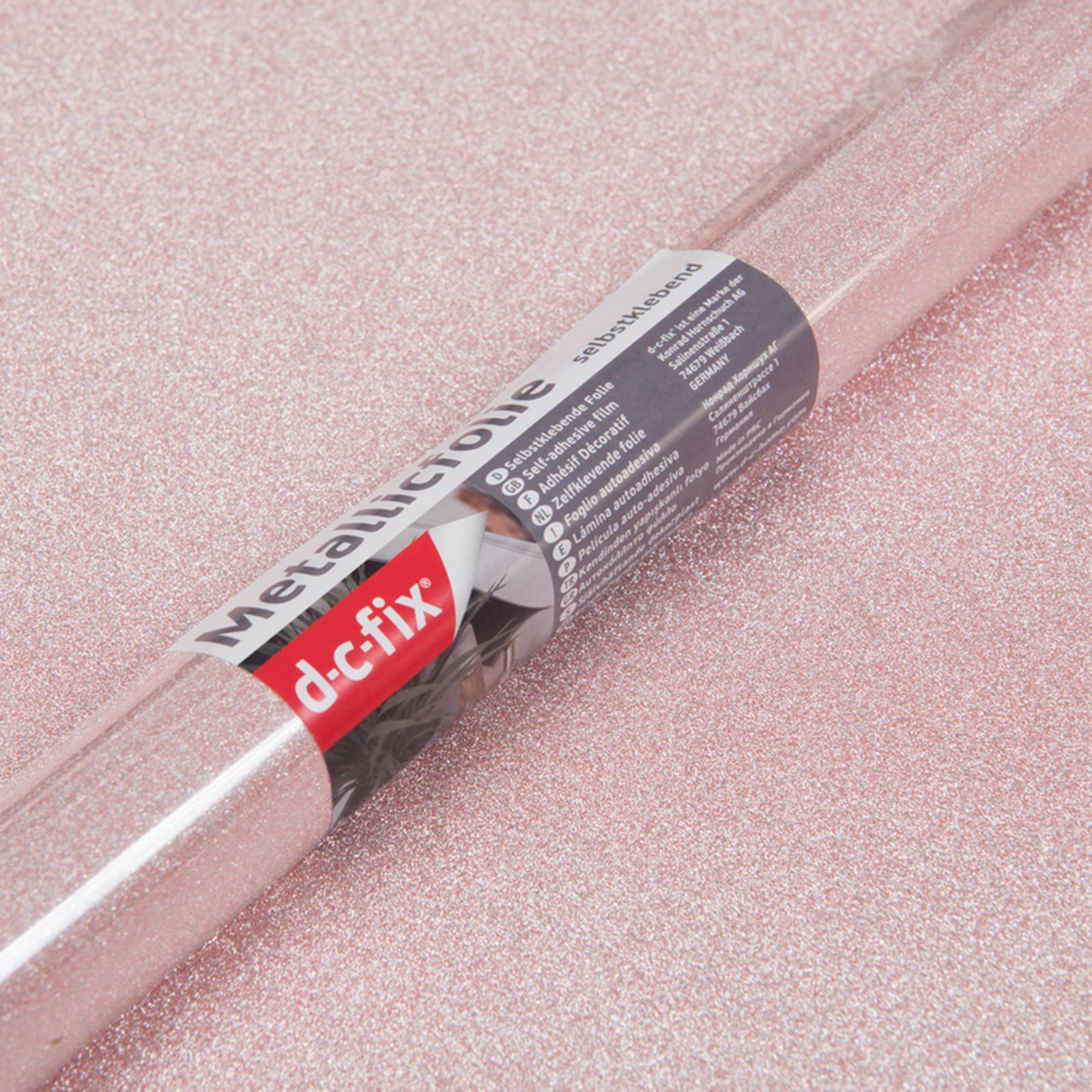 d-c fix Klebefolie - rose-pink - Metallic Glitter - 45x150 cm