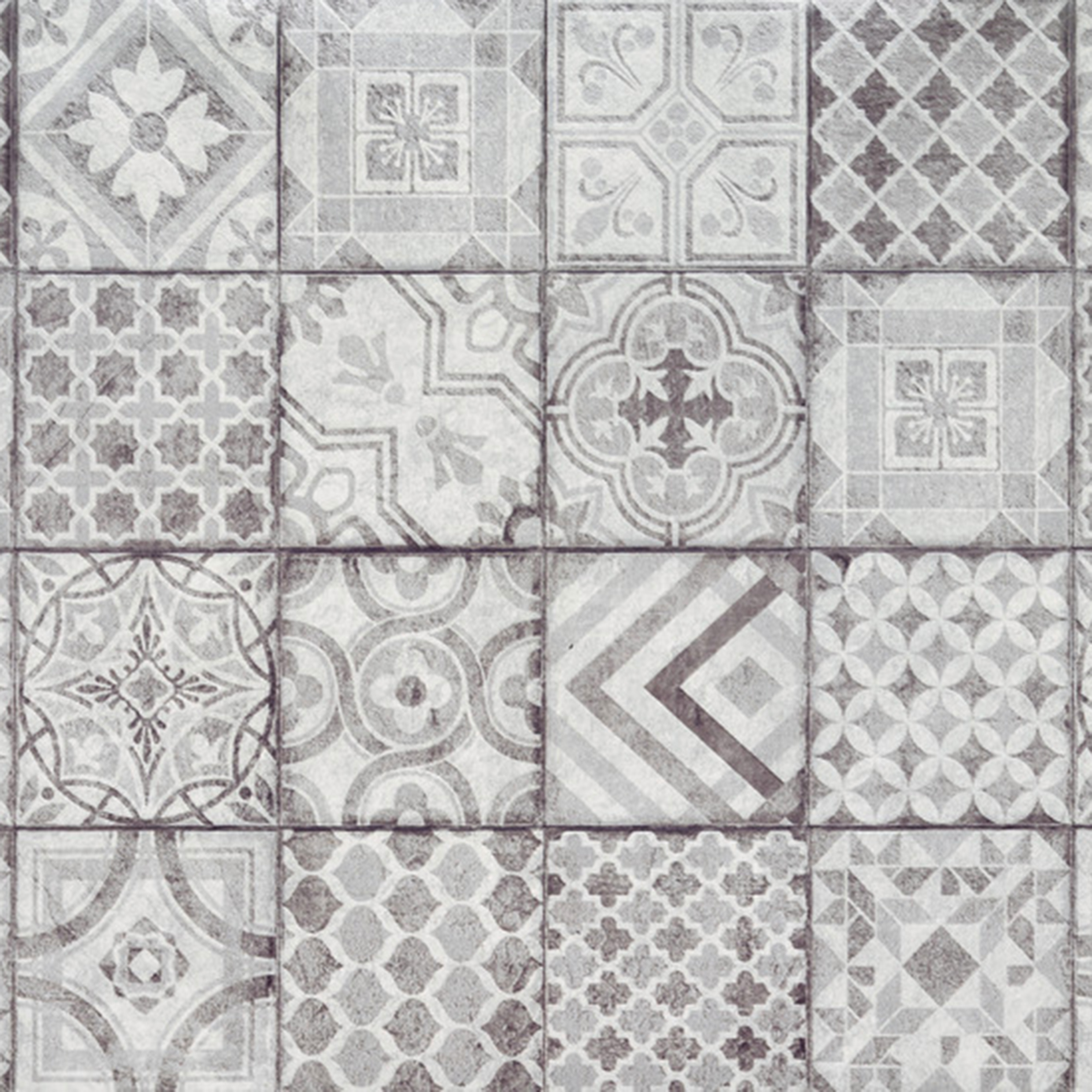 d-c-wall Ceramics 3D-Wandbelag - Moroccan - Fliesen-Optik - 67,5x400 cm