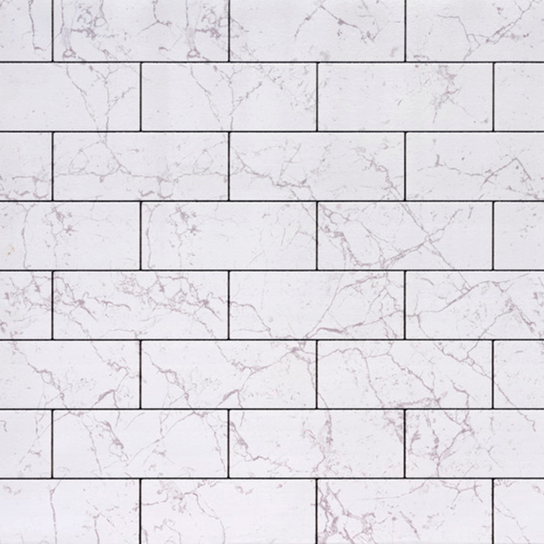d-c-wall Ceramics 3D-Wandbelag - Splendid Marble - Fliesen-Optik - 67,5x400 cm