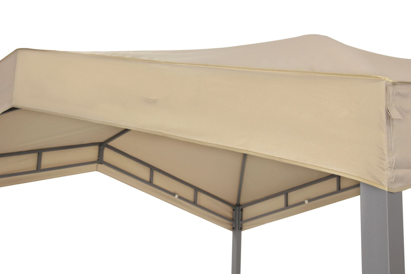 Dach für Pavillon MARABO - taupe - 300x300 cm