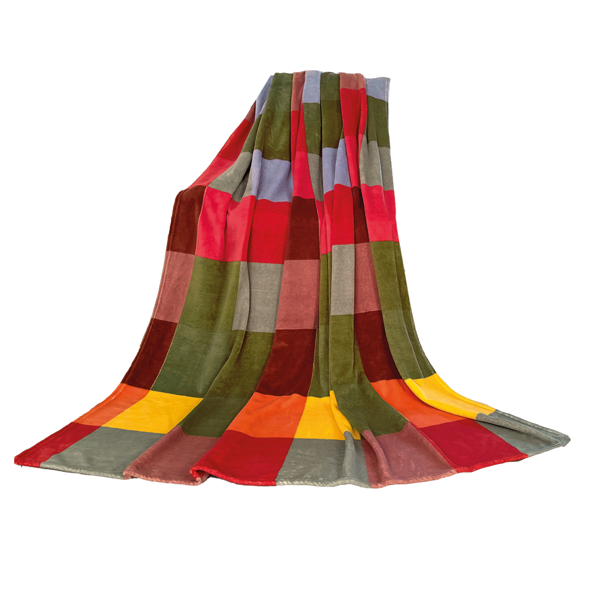 Decke - bunt - Cashmere Touch - 150x200 cm