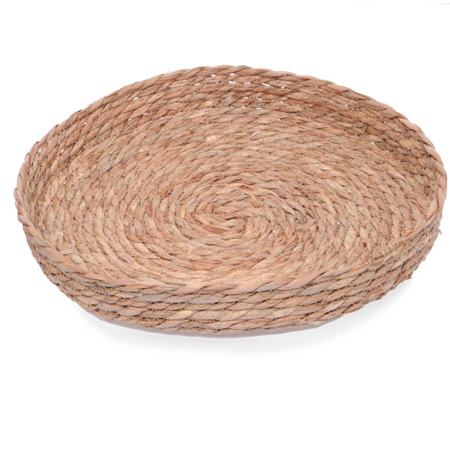 Deko Tablett - natur - Ø 33 cm