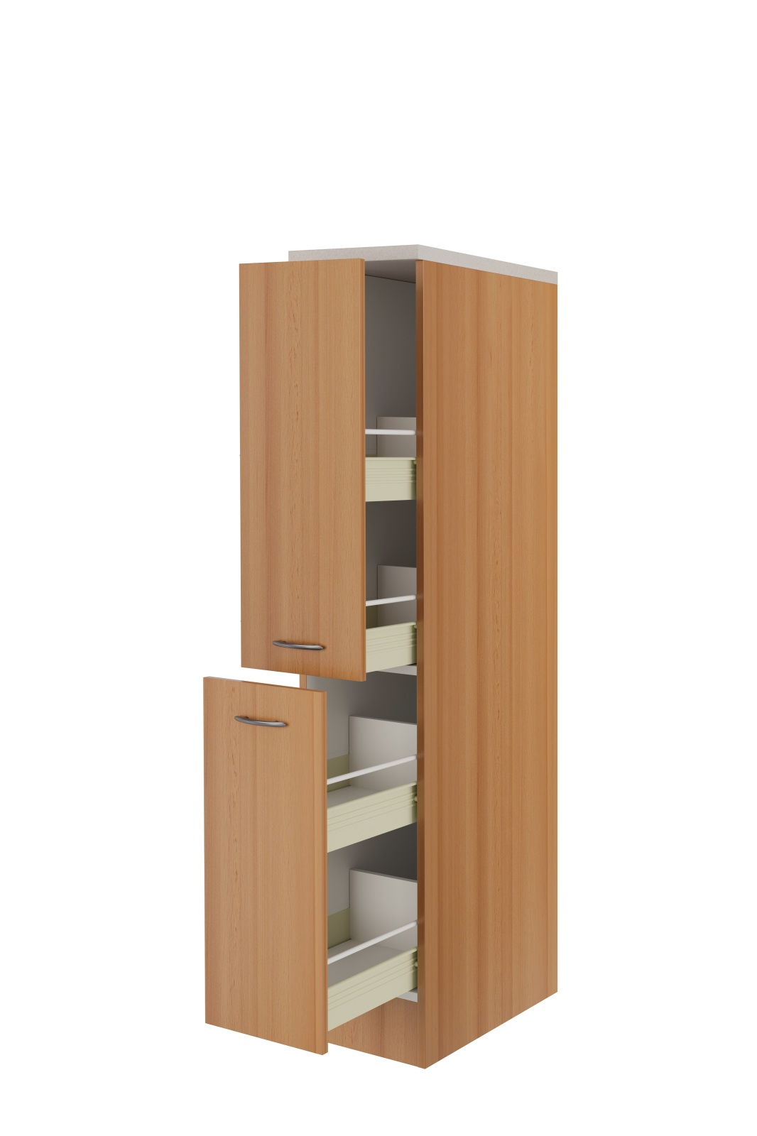Demi-Apothekerschrank NANO - Buche - 30 cm