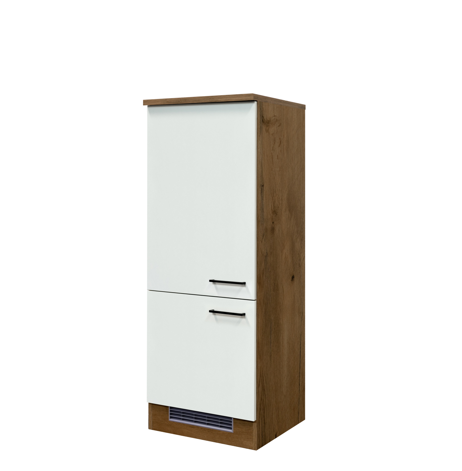 Demi-Kühlschrankumbau VINTEA - Lancelot Oak - Magnolia matt - 2-türig
