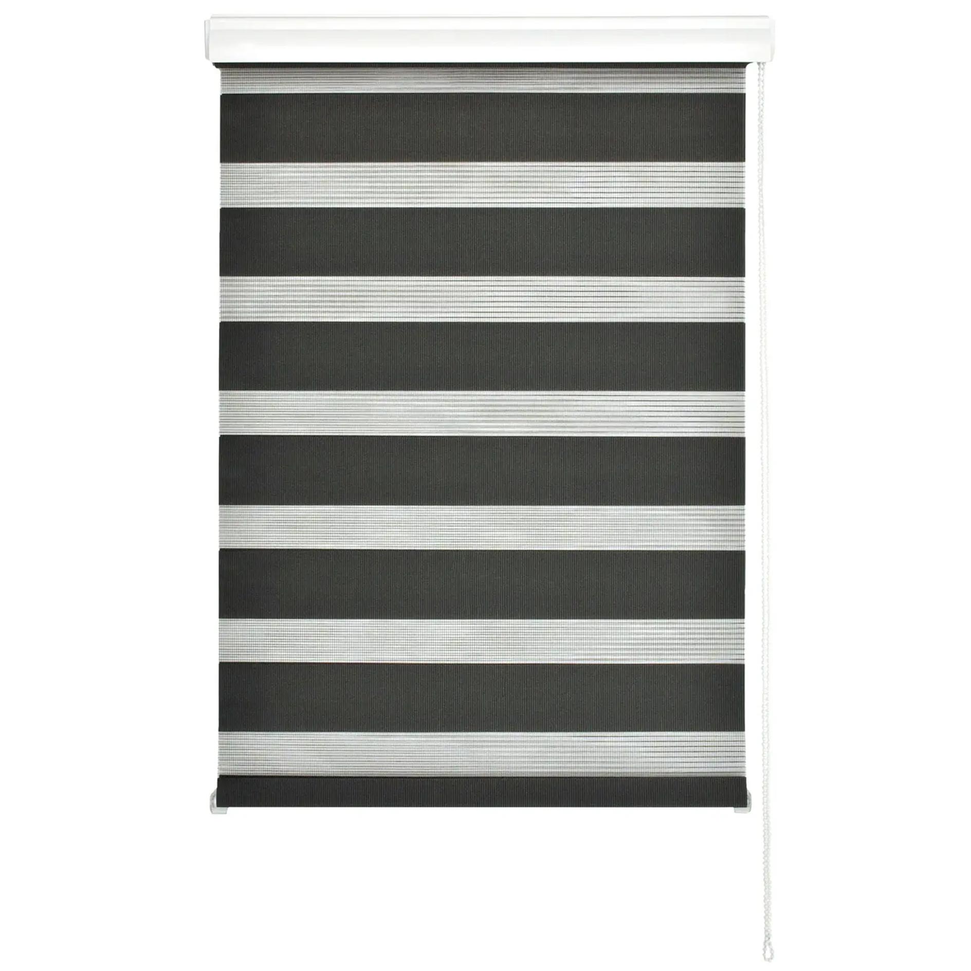 Doppelrollo - anthrazit - 70x220 cm
