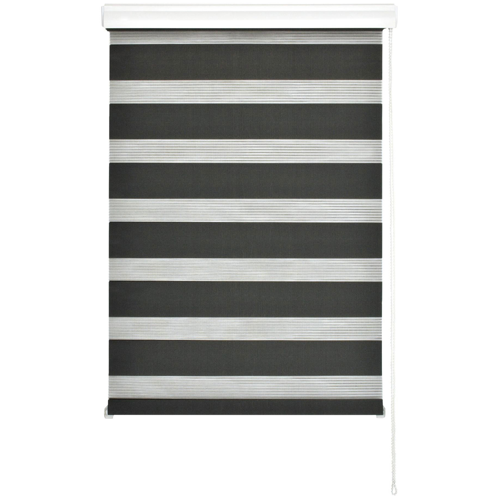 Doppelrollo - anthrazit - 80x160 cm