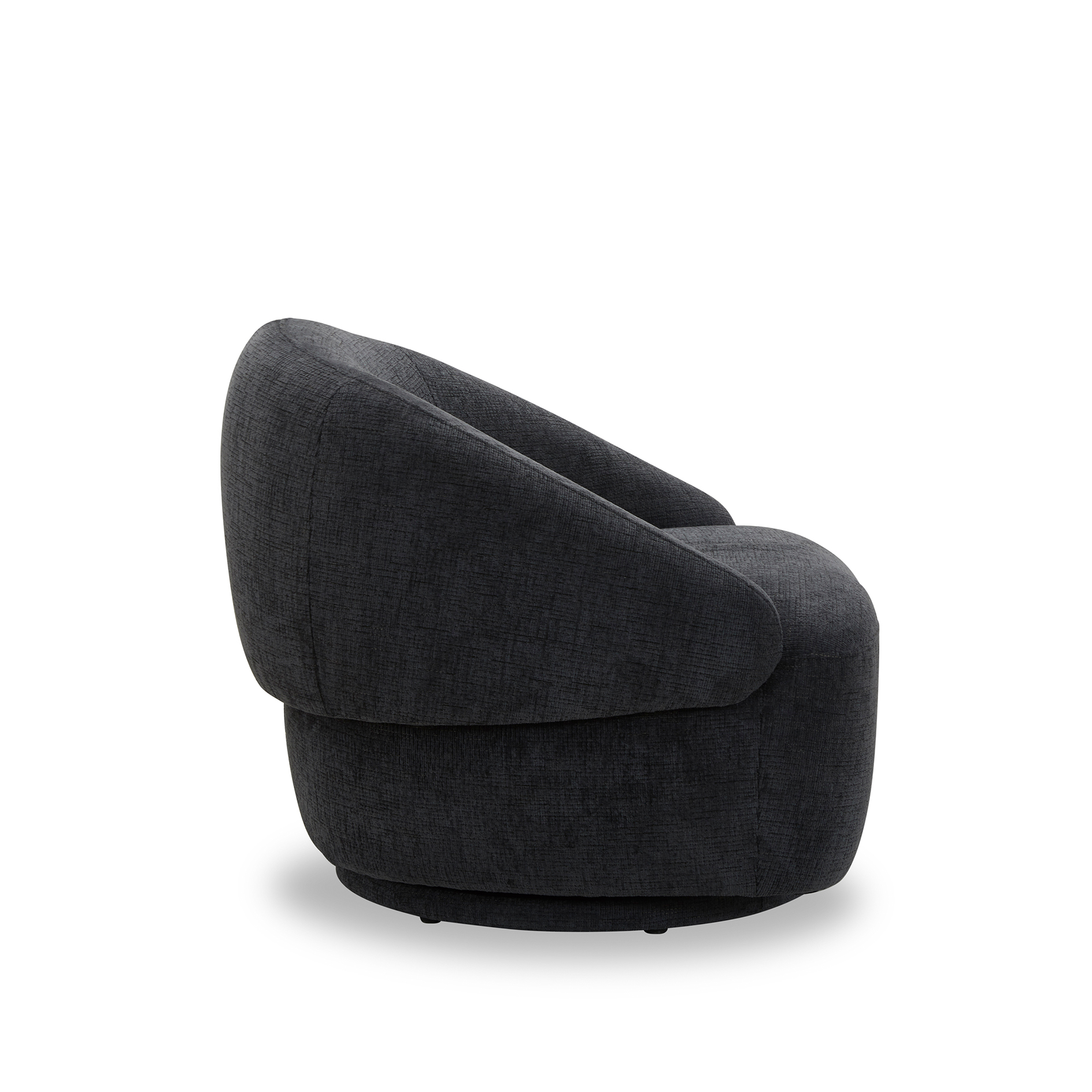 Drehsessel - anthrazit - Webstoff