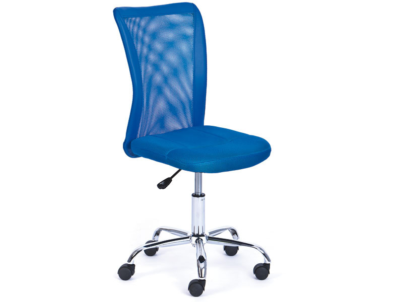 Drehstuhl BONNIE - blau - Sitzhöhenverstellung