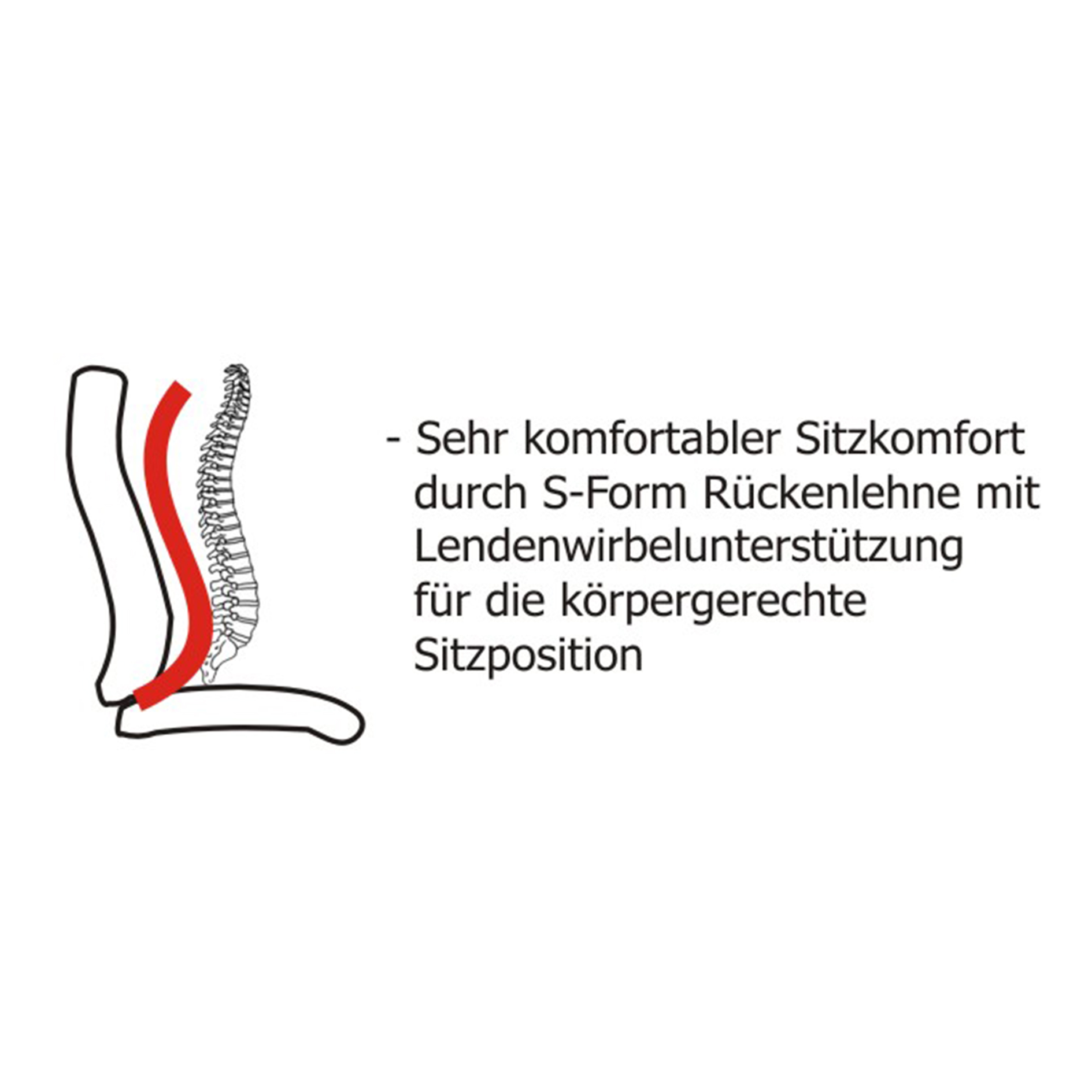 Drehstuhl - dunkelgrau - höhenverstellbar