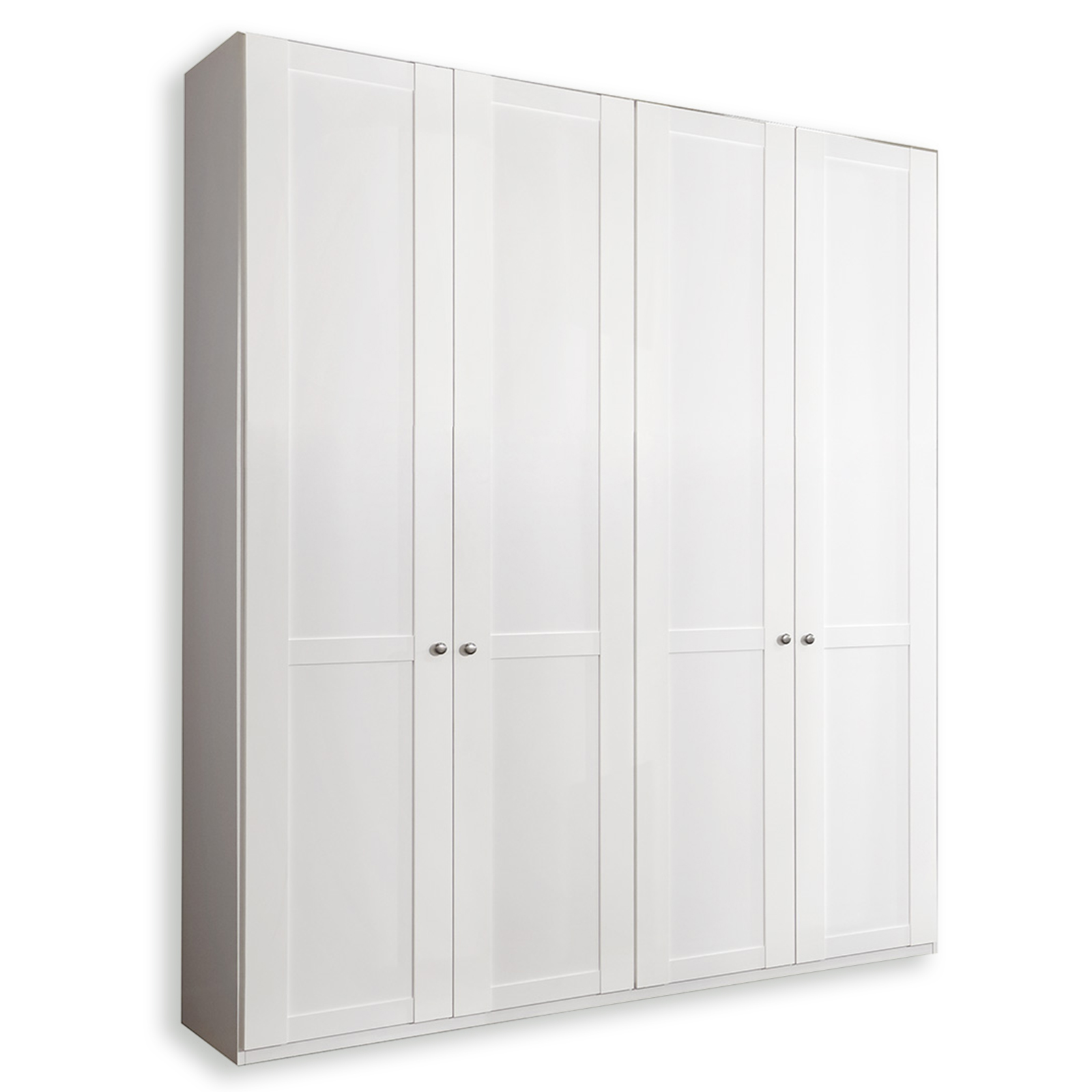 Drehtürenschrank - alpinweiß - 180 cm